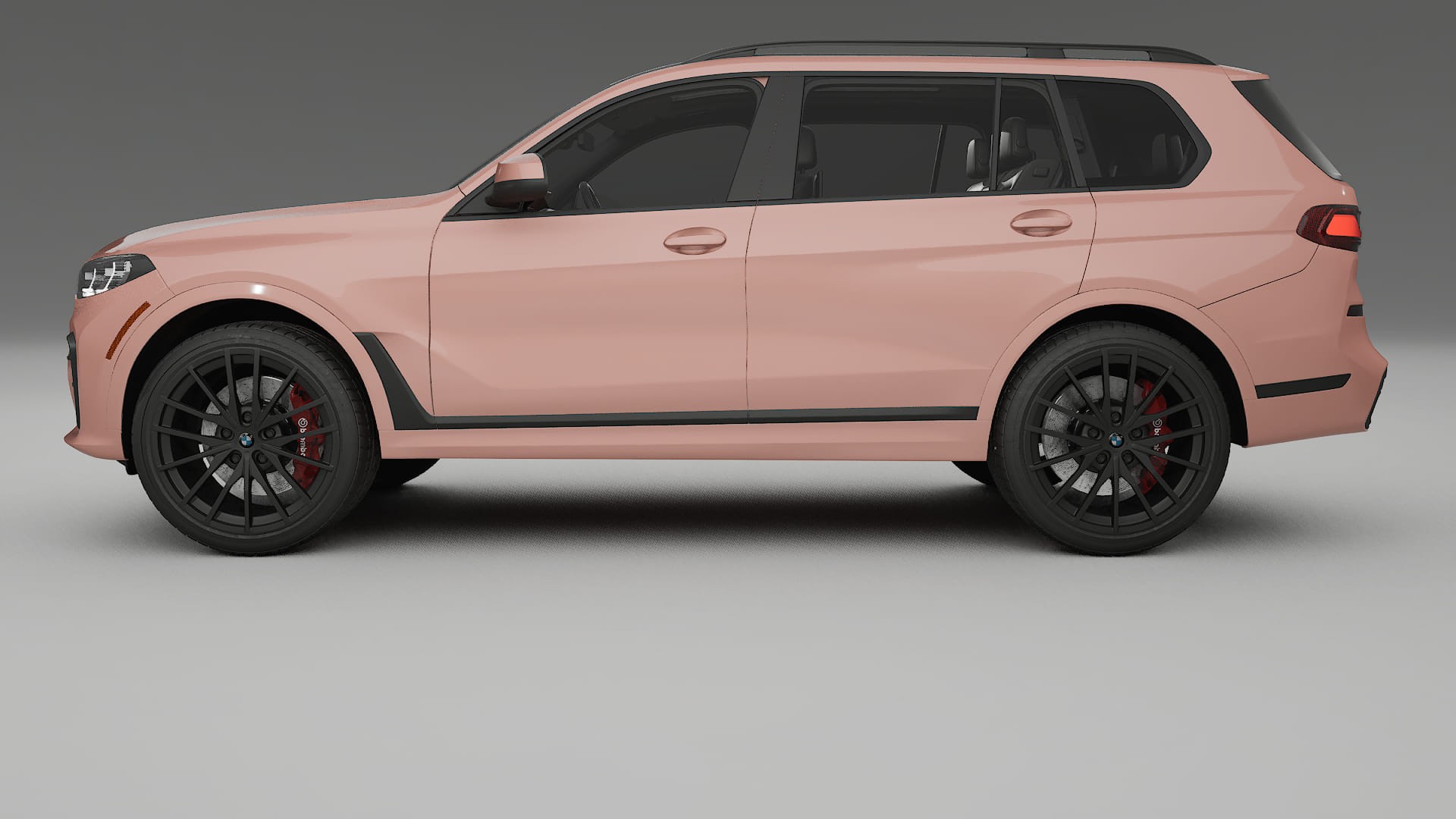 BMW X7 M G07 Film de Protecție pentru Vopsea TPU | BLUSH PPF cu Schimbare de Culoare – Kit Complet Predecupat