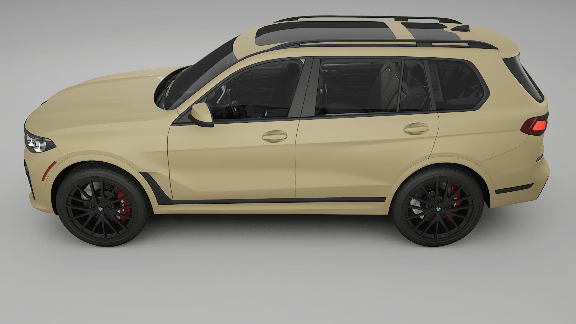 BMW X7 M G07 Film de Protecție pentru Vopsea TPU | SAND PPF cu Schimbare de Culoare – Kit Complet Predecupat