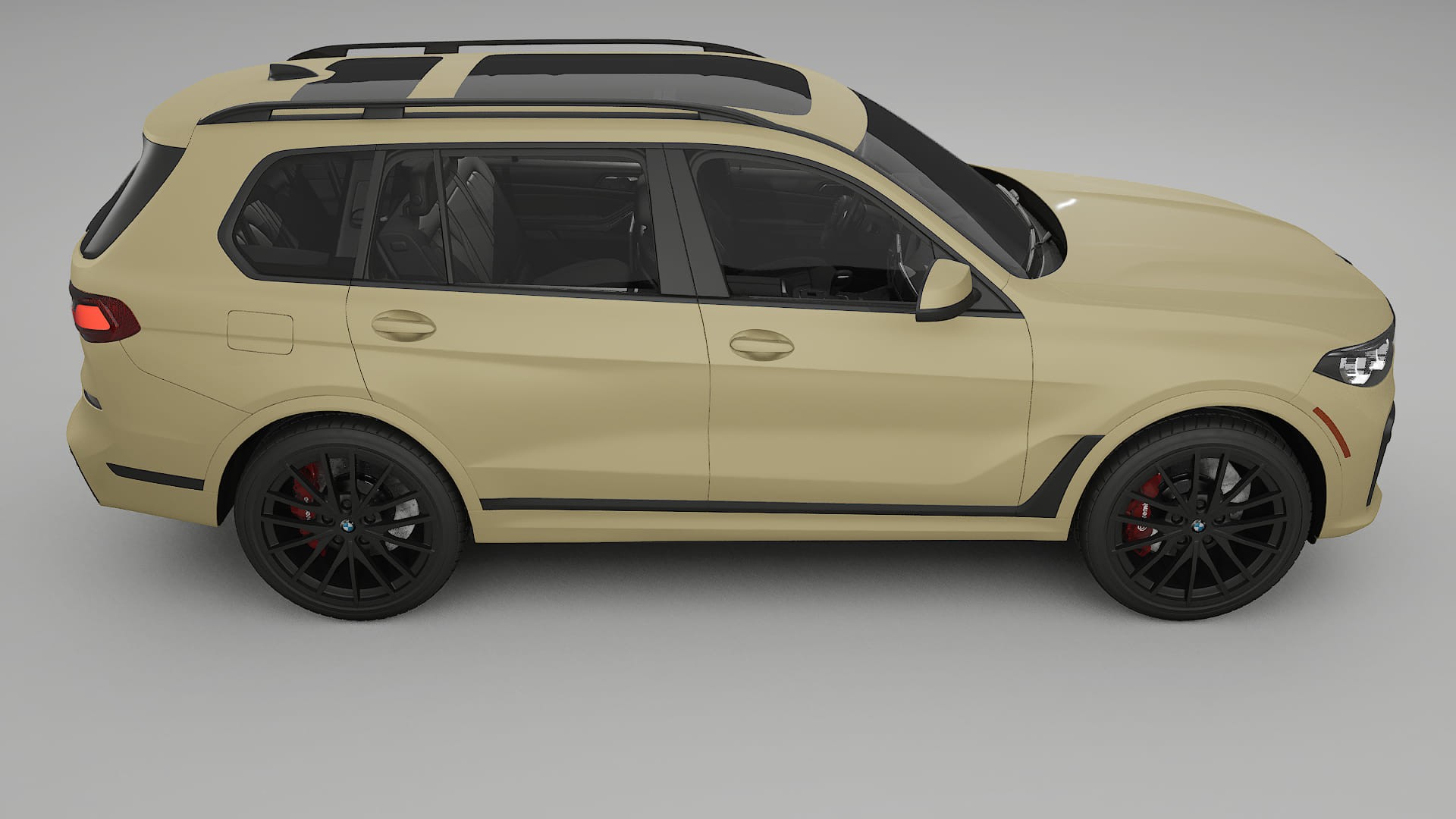 BMW X7 M G07 Film de Protecție pentru Vopsea TPU | SAND PPF cu Schimbare de Culoare – Kit Complet Predecupat