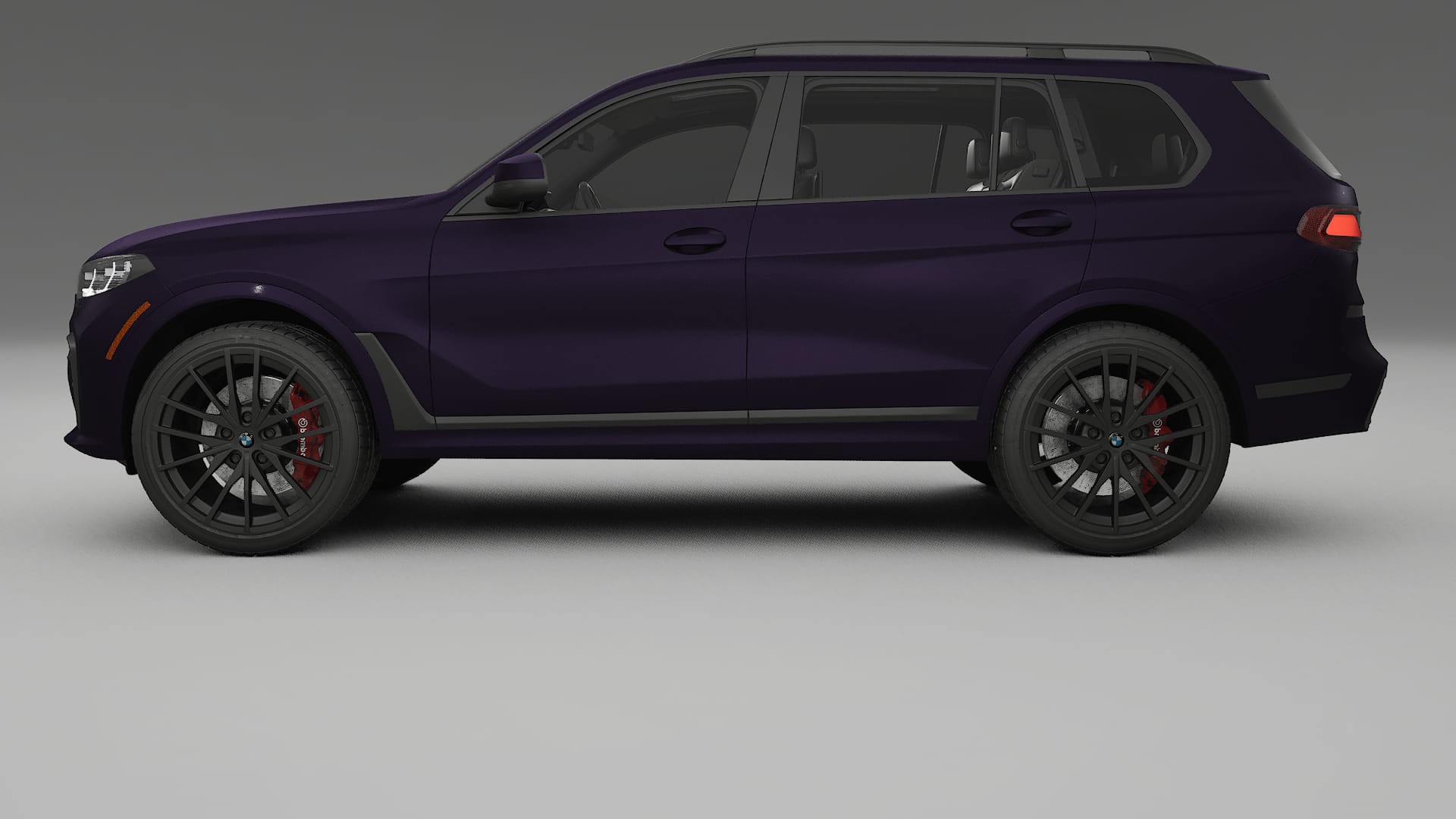 BMW X7 M G07 Film de Protecție pentru Vopsea TPU | VIOLET PPF cu Schimbare de Culoare – Kit Complet Predecupat