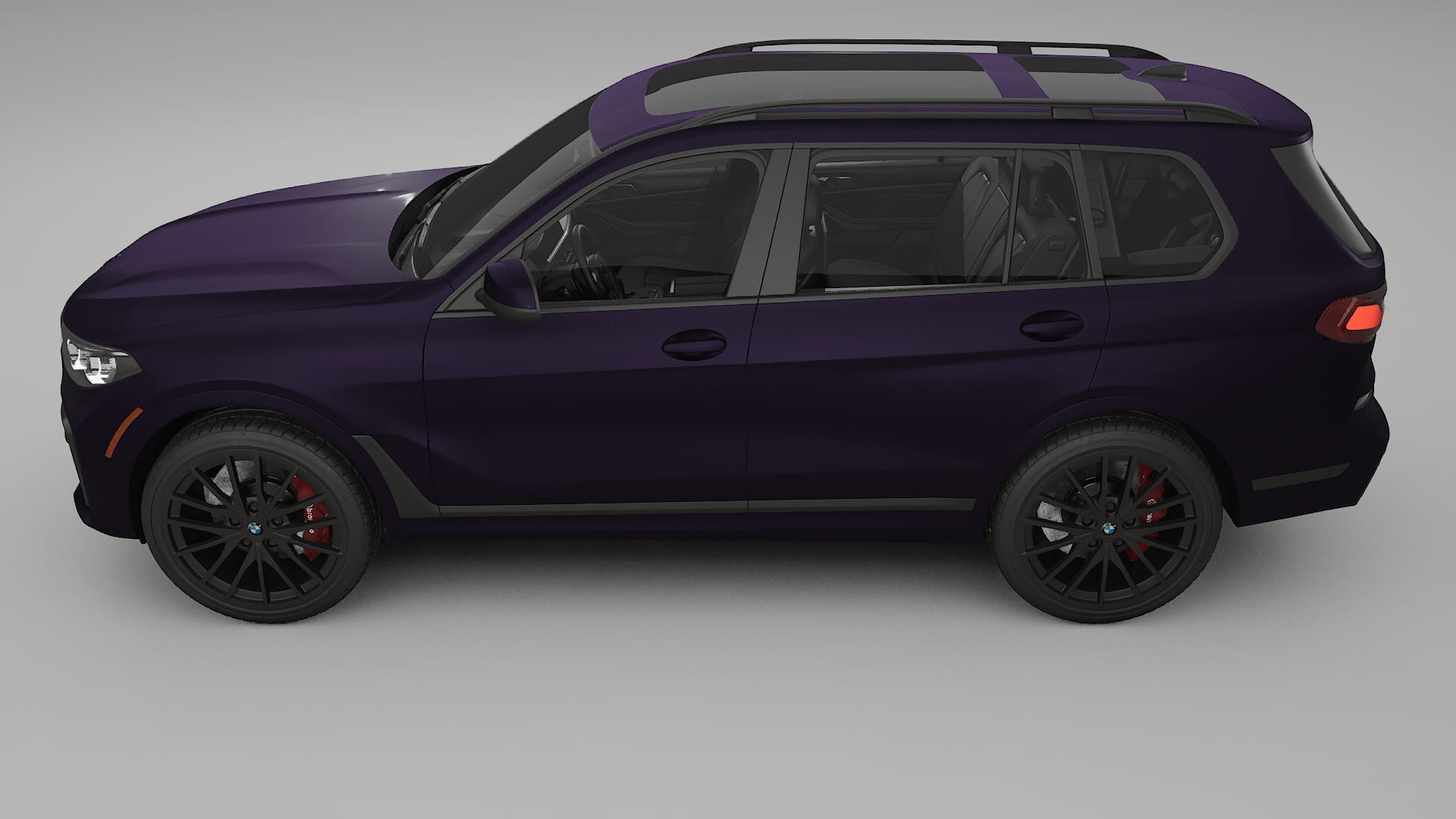 BMW X7 M G07 Film de Protecție pentru Vopsea TPU | VIOLET PPF cu Schimbare de Culoare – Kit Complet Predecupat