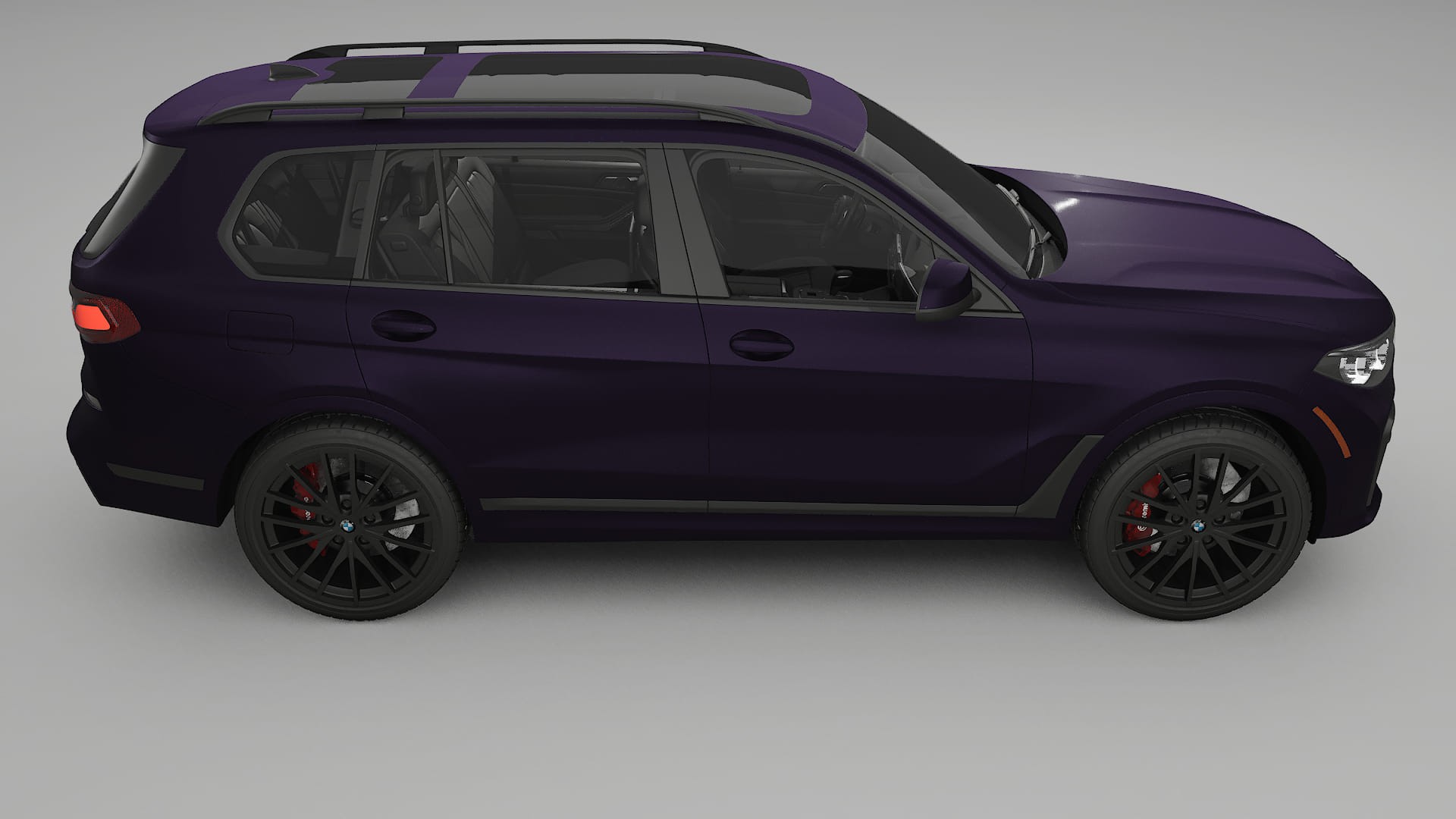 BMW X7 M G07 Film de Protecție pentru Vopsea TPU | VIOLET PPF cu Schimbare de Culoare – Kit Complet Predecupat