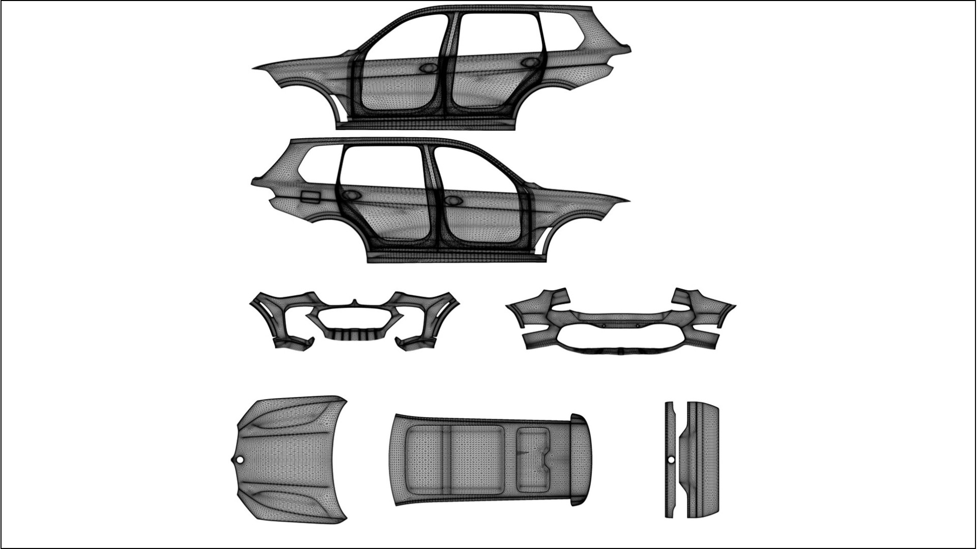 BMW X7 M G07 Film de Protecție pentru Vopsea TPU | LAGOON PPF cu Schimbare de Culoare – Kit Complet Predecupat