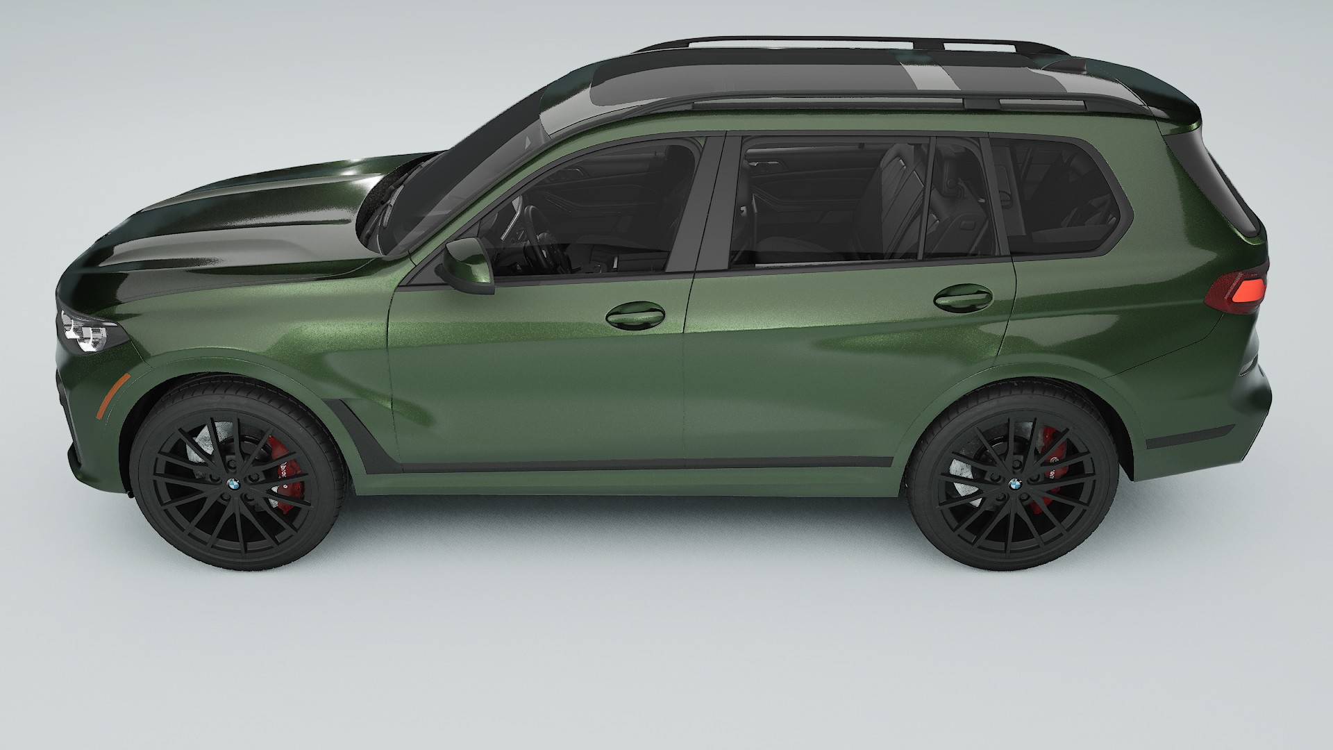 BMW X7 M G07 Film de Protecție pentru Vopsea TPU | LAGOON PPF cu Schimbare de Culoare – Kit Complet Predecupat