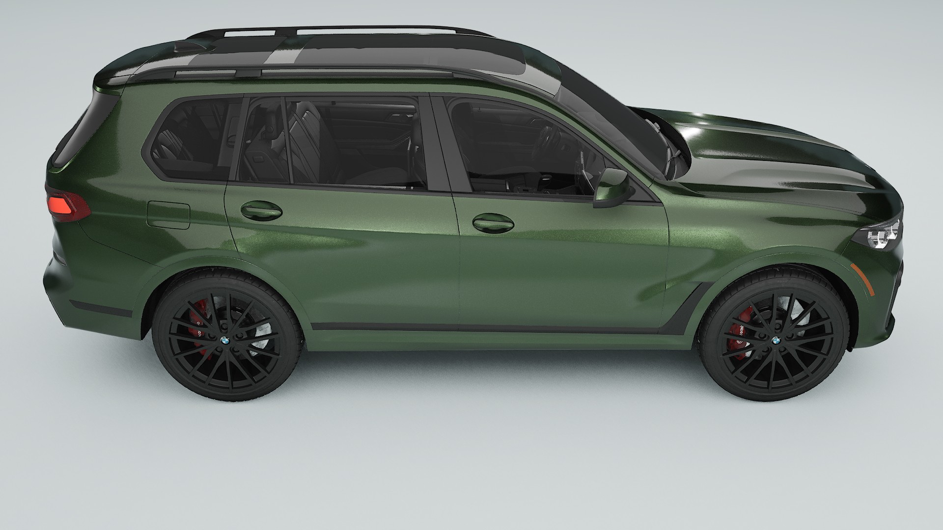 BMW X7 M G07 Film de Protecție pentru Vopsea TPU | LAGOON PPF cu Schimbare de Culoare – Kit Complet Predecupat