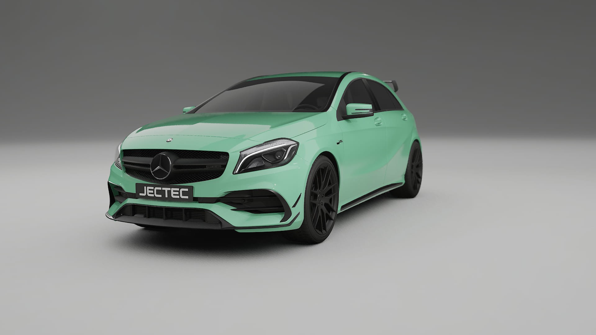 Mercedes A45 AMG W176 Film de Protecție pentru Vopsea TPU | DUSTY PPF cu Schimbare de Culoare – Kit Complet Predecupat