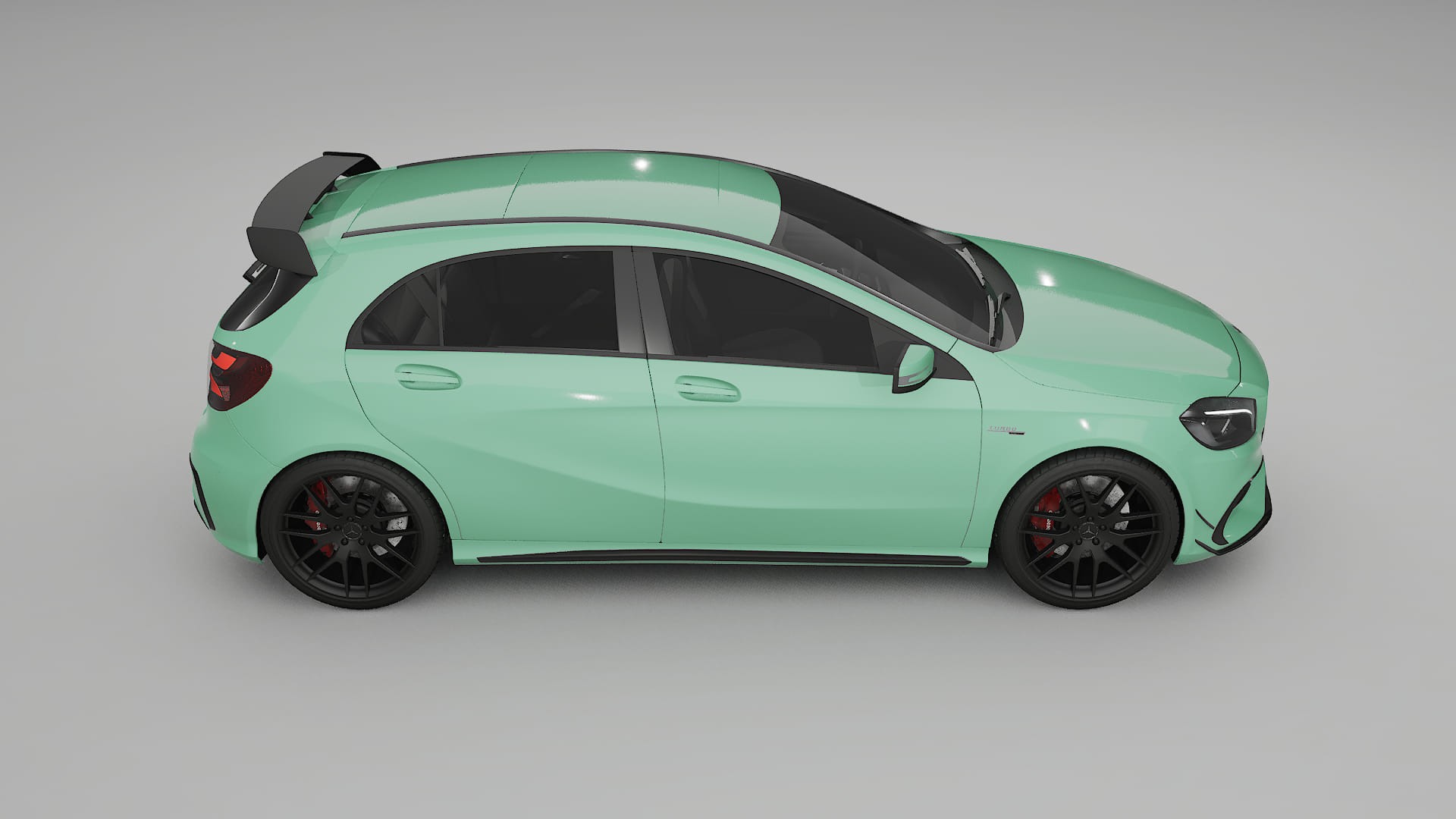 Mercedes A45 AMG W176 Film de Protecție pentru Vopsea TPU | DUSTY PPF cu Schimbare de Culoare – Kit Complet Predecupat