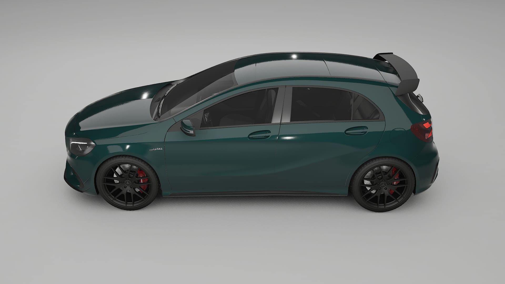 Mercedes A45 AMG W176 Film de Protecție pentru Vopsea TPU | INFERNO PPF cu Schimbare de Culoare – Kit Complet Predecupat