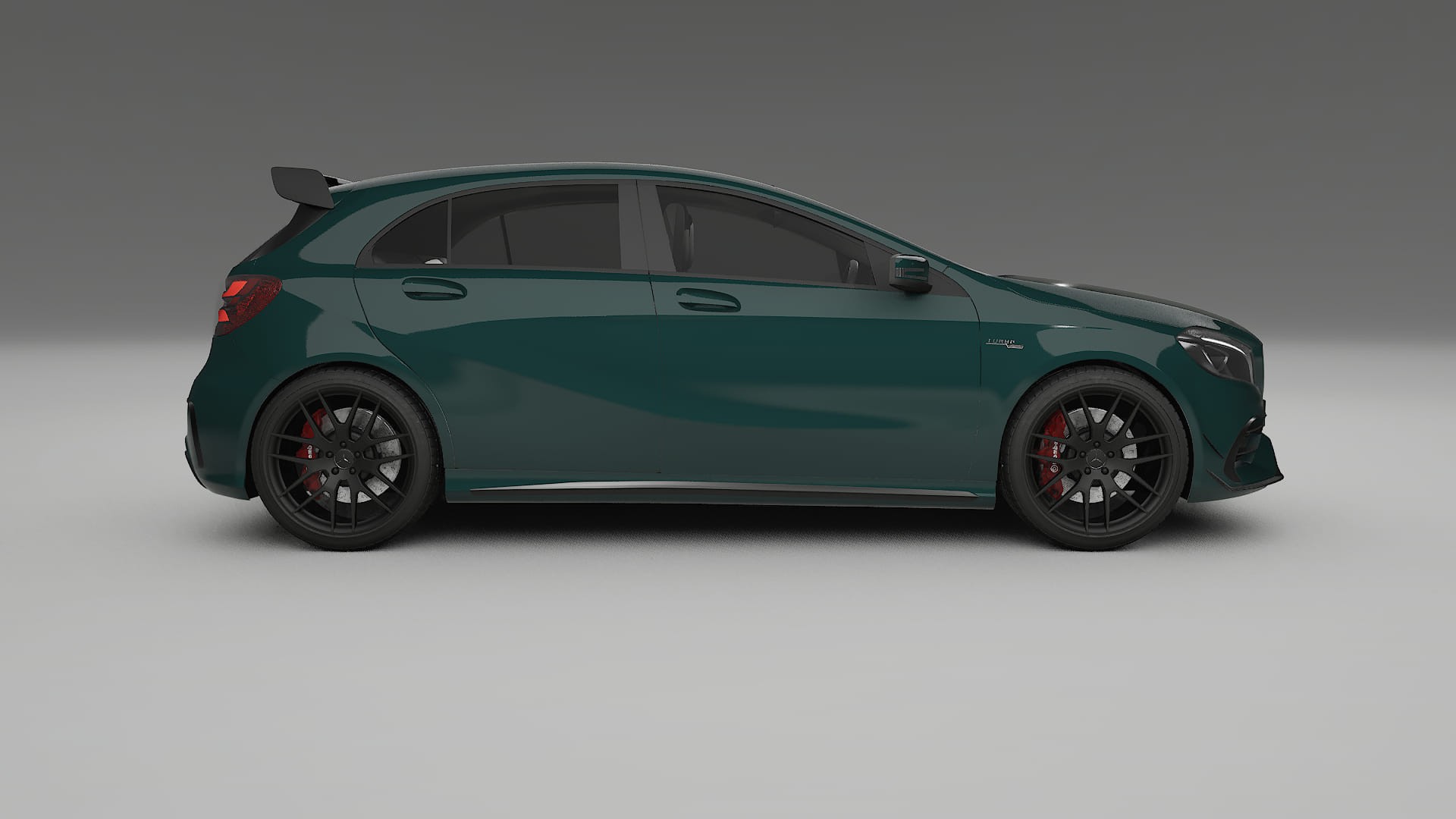 Mercedes A45 AMG W176 Film de Protecție pentru Vopsea TPU | INFERNO PPF cu Schimbare de Culoare – Kit Complet Predecupat