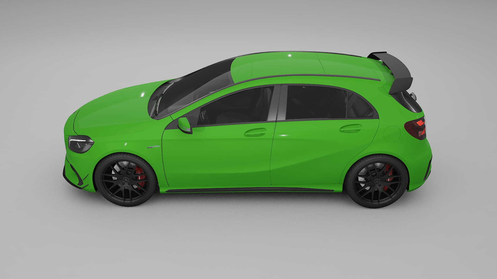 Mercedes A45 AMG W176 Film de Protecție pentru Vopsea TPU | VENOM PPF cu Schimbare de Culoare – Kit Complet Predecupat