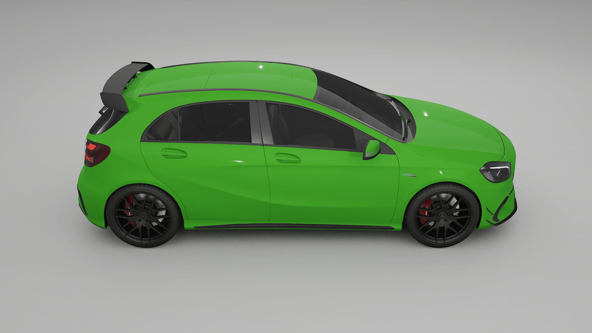 Mercedes A45 AMG W176 Film de Protecție pentru Vopsea TPU | VENOM PPF cu Schimbare de Culoare – Kit Complet Predecupat