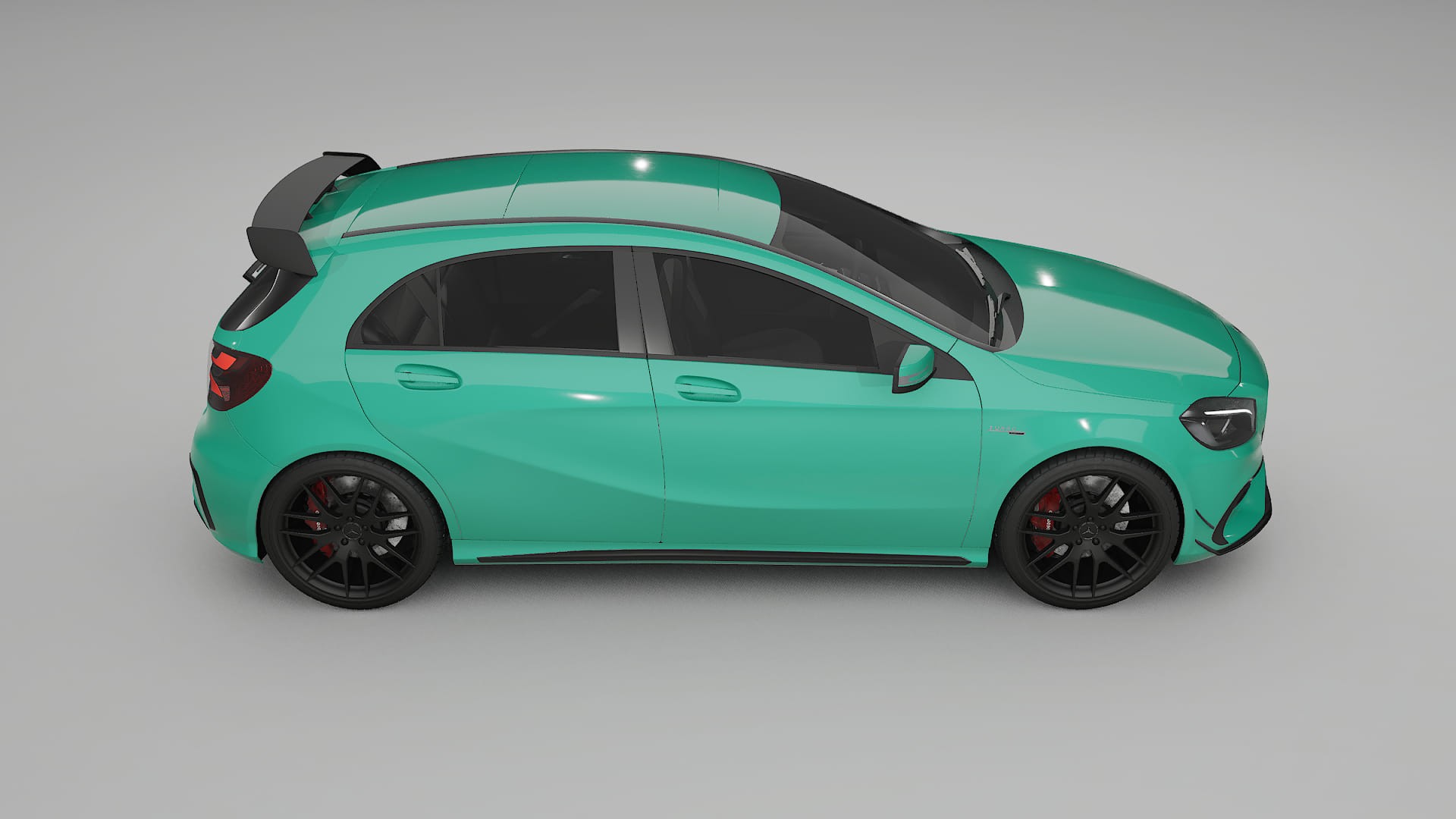 Mercedes A45 AMG W176 Film de Protecție pentru Vopsea TPU | JEWEL PPF cu Schimbare de Culoare – Kit Complet Predecupat