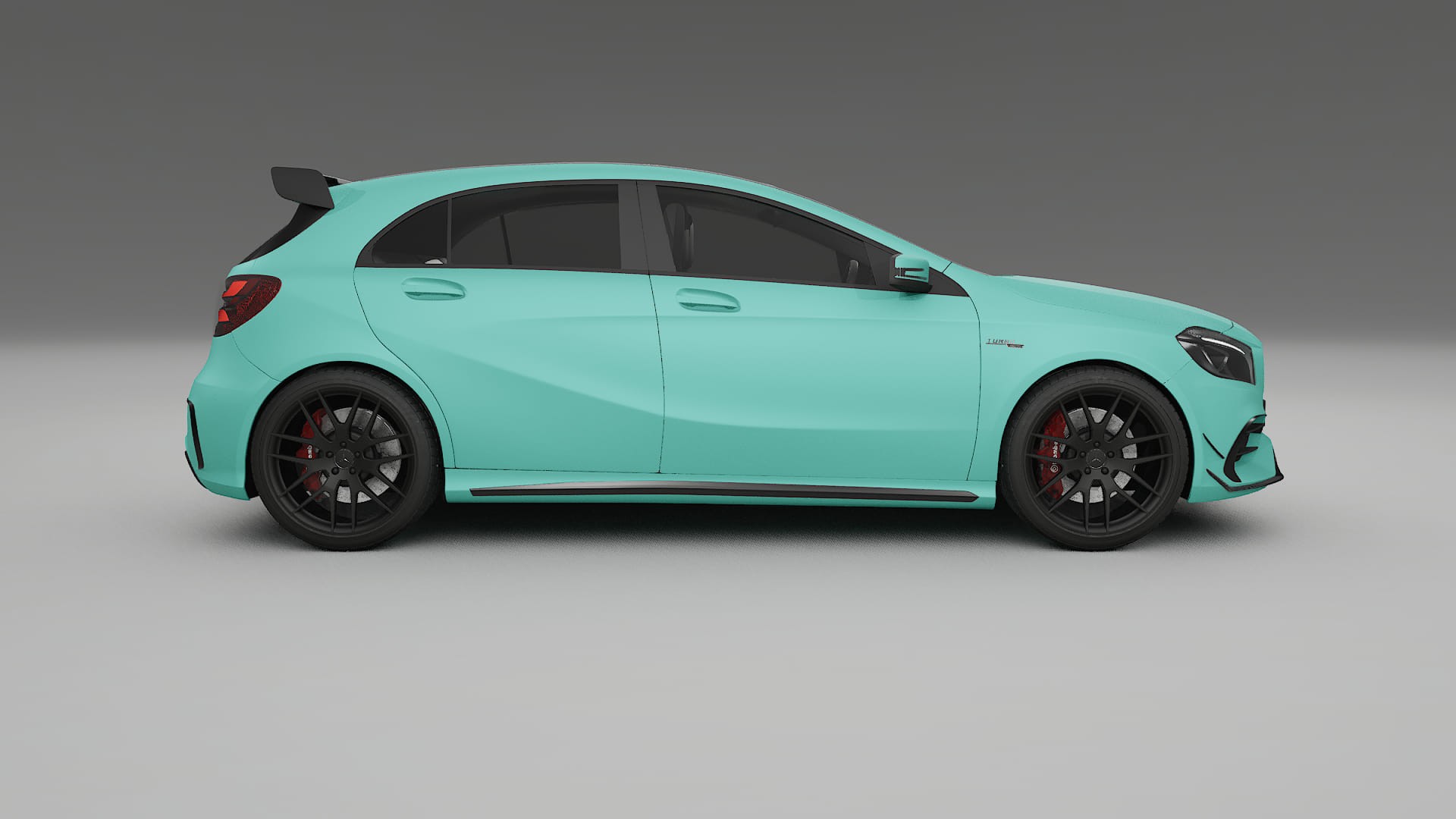 Mercedes A45 AMG W176 Film de Protecție pentru Vopsea TPU | FROST PPF cu Schimbare de Culoare – Kit Complet Predecupat