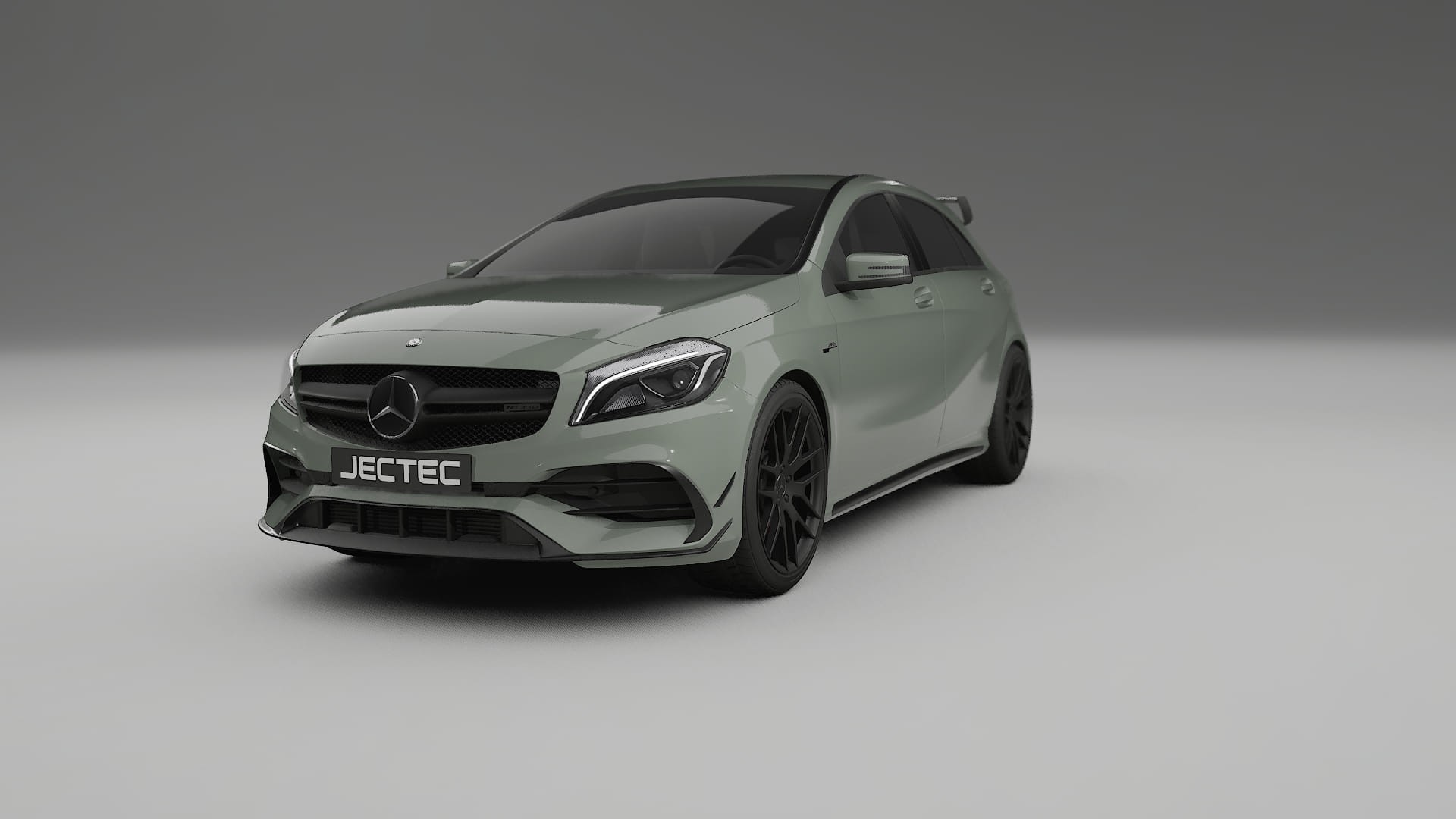 Mercedes A45 AMG W176 Film de Protecție pentru Vopsea TPU | SLATE PPF cu Schimbare de Culoare – Kit Complet Predecupat