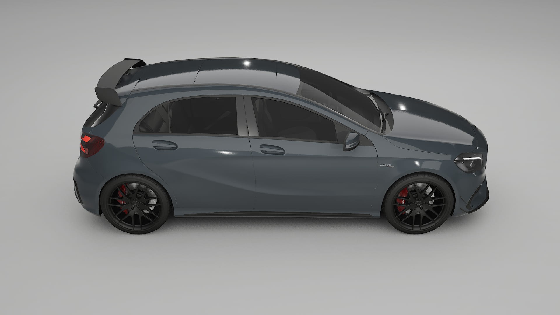 Mercedes A45 AMG W176 Film de Protecție pentru Vopsea TPU | GRANITE PPF cu Schimbare de Culoare – Kit Complet Predecupat