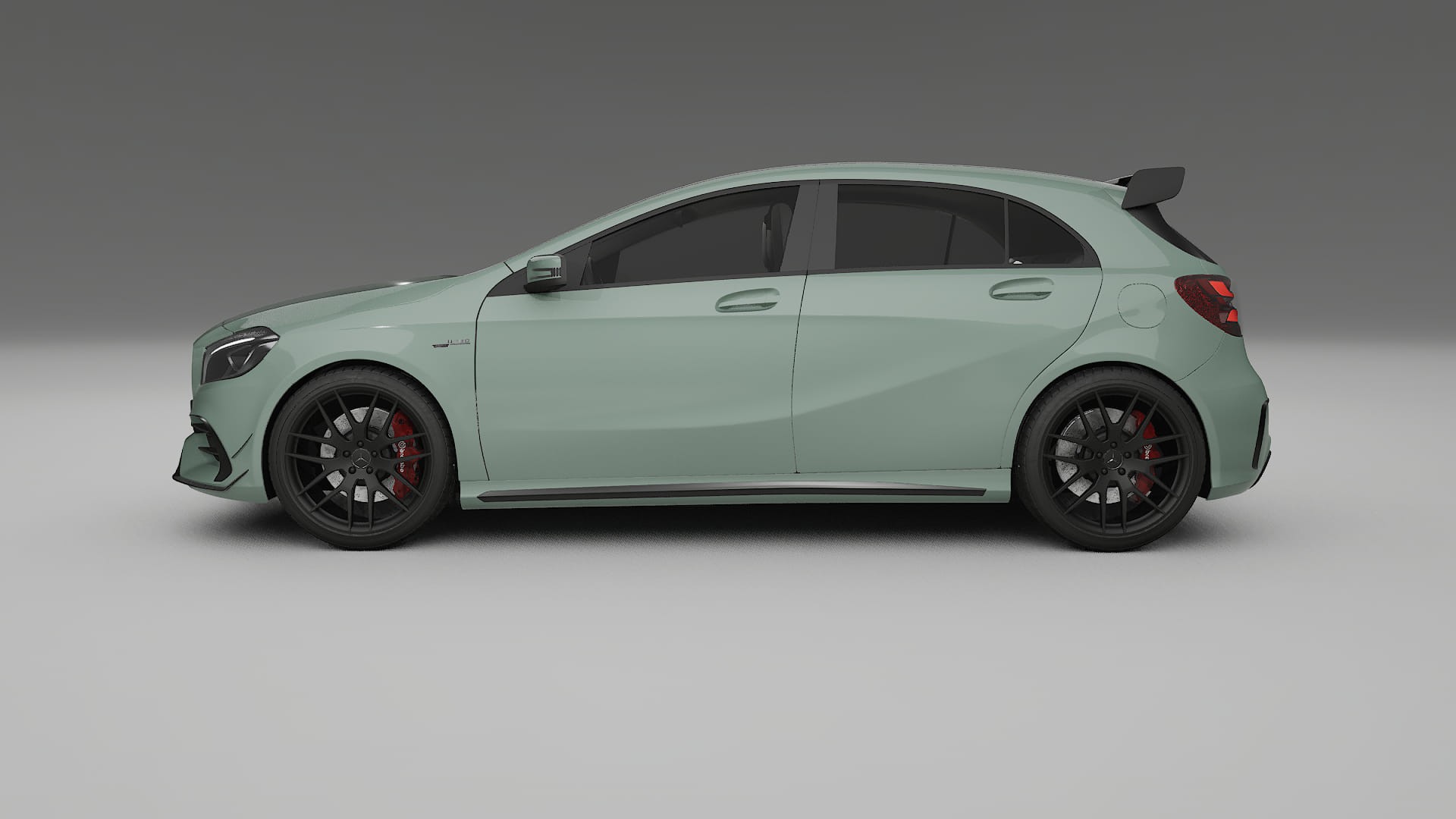 Mercedes A45 AMG W176 Film de Protecție pentru Vopsea TPU | CINDER PPF cu Schimbare de Culoare – Kit Complet Predecupat