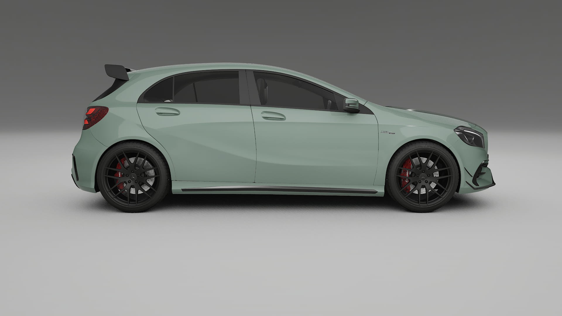 Mercedes A45 AMG W176 Film de Protecție pentru Vopsea TPU | CINDER PPF cu Schimbare de Culoare – Kit Complet Predecupat