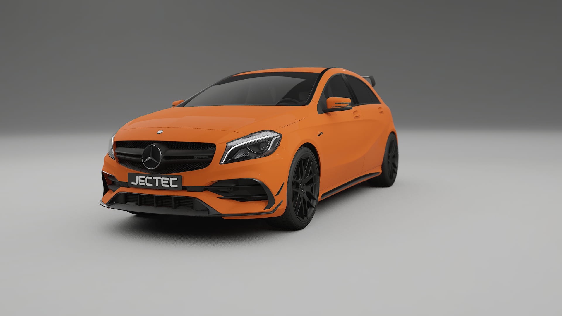 Mercedes A45 AMG W176 Film de Protecție pentru Vopsea TPU | ROCKET PPF cu Schimbare de Culoare – Kit Complet Predecupat