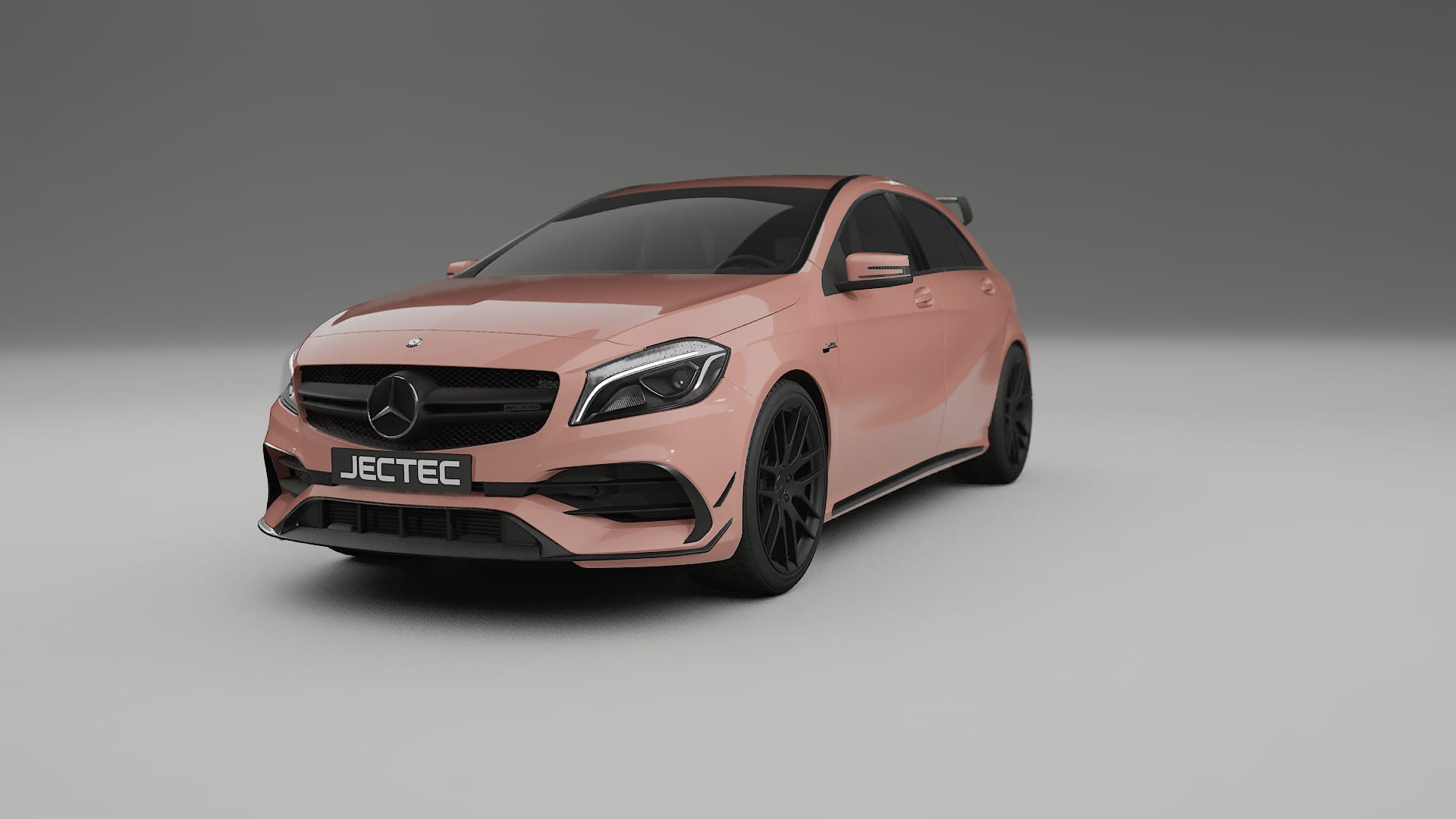 Mercedes A45 AMG W176 Film de Protecție pentru Vopsea TPU | BLUSH PPF cu Schimbare de Culoare – Kit Complet Predecupat