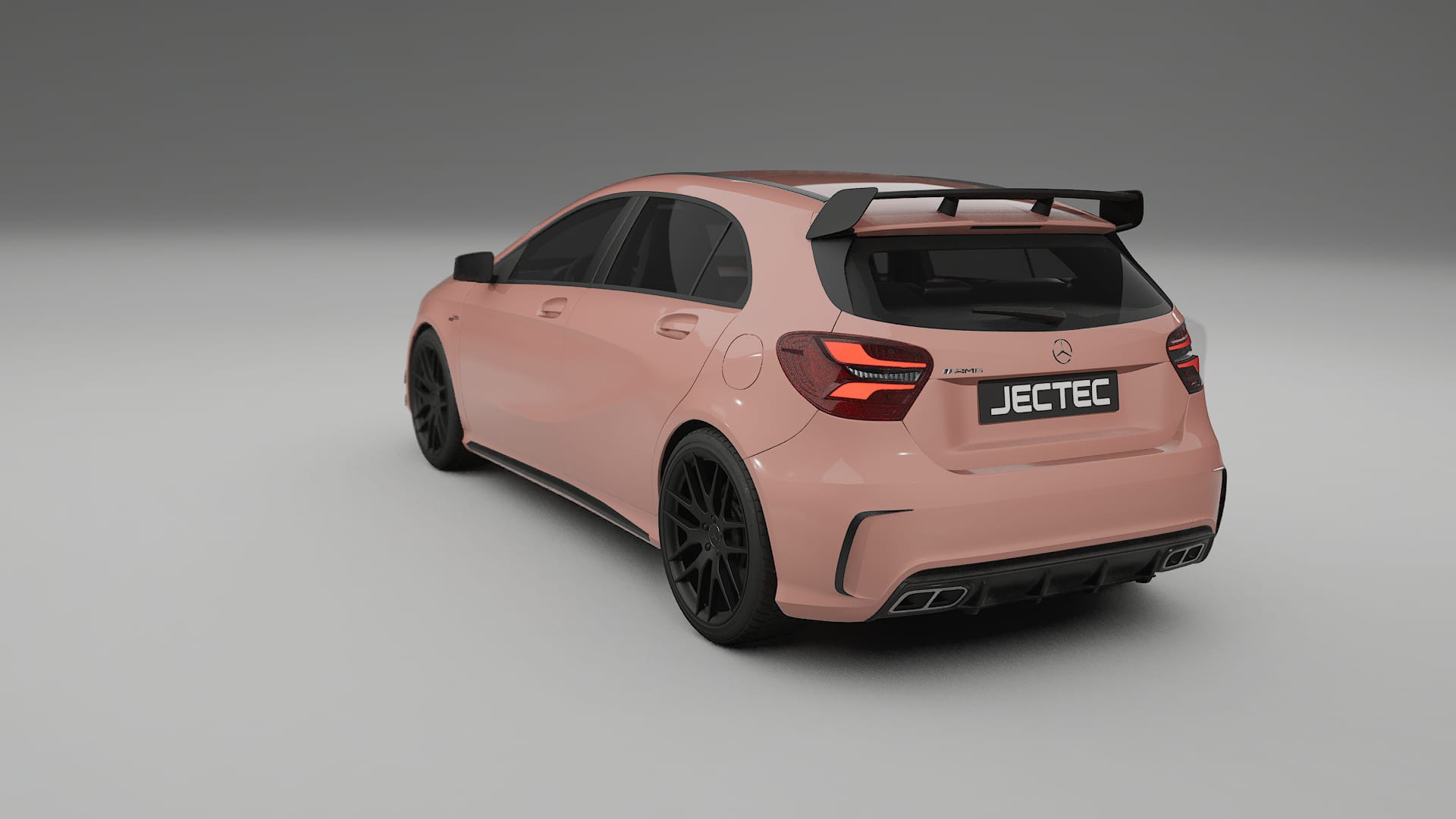 Mercedes A45 AMG W176 Film de Protecție pentru Vopsea TPU | BLUSH PPF cu Schimbare de Culoare – Kit Complet Predecupat