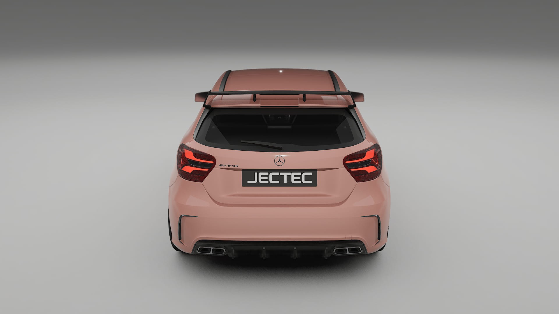 Mercedes A45 AMG W176 Film de Protecție pentru Vopsea TPU | BLUSH PPF cu Schimbare de Culoare – Kit Complet Predecupat