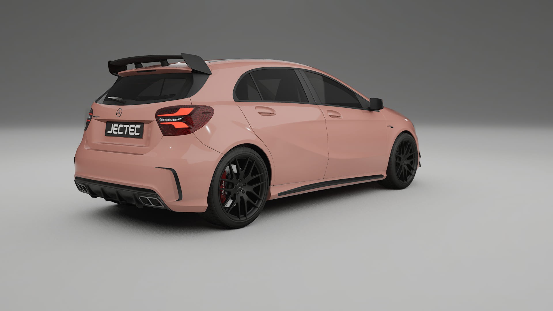 Mercedes A45 AMG W176 Film de Protecție pentru Vopsea TPU | BLUSH PPF cu Schimbare de Culoare – Kit Complet Predecupat