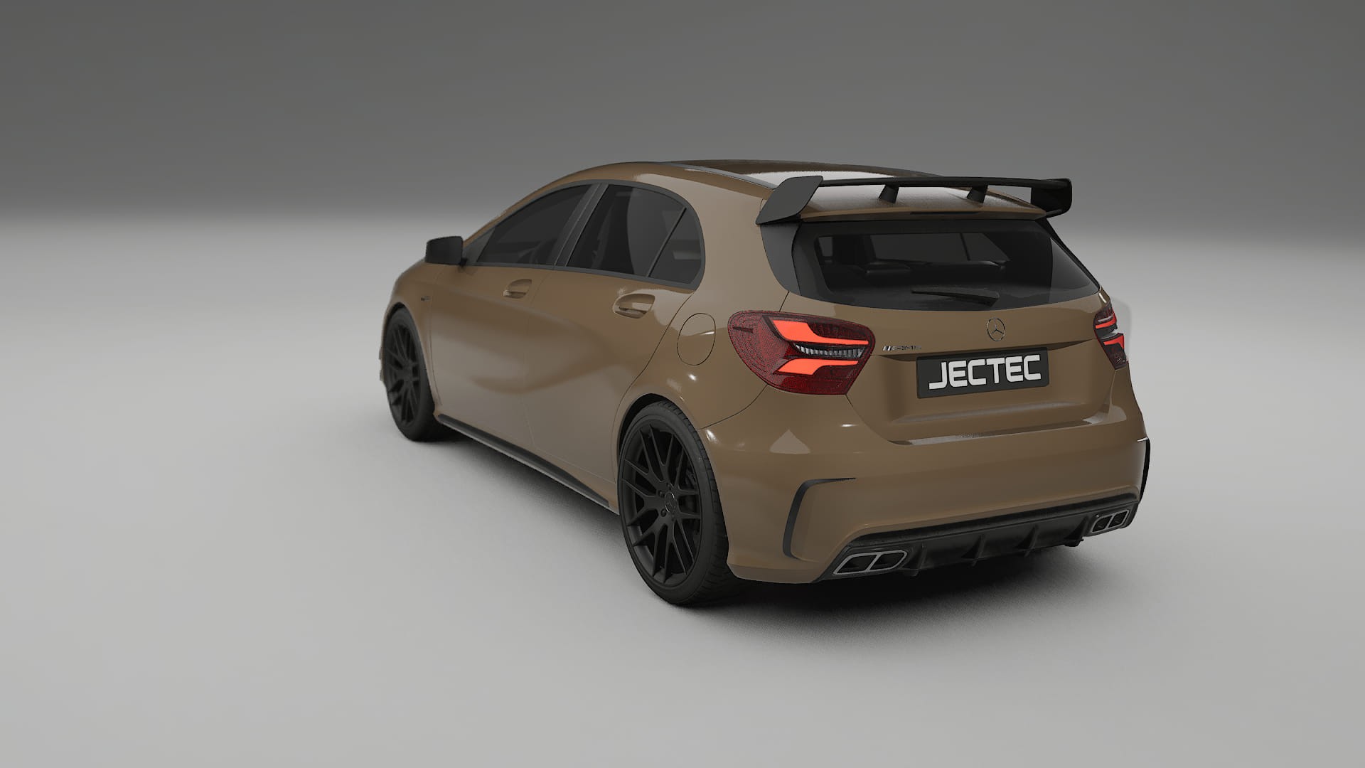 Mercedes A45 AMG W176 Film de Protecție pentru Vopsea TPU | SAHARA PPF cu Schimbare de Culoare – Kit Complet Predecupat