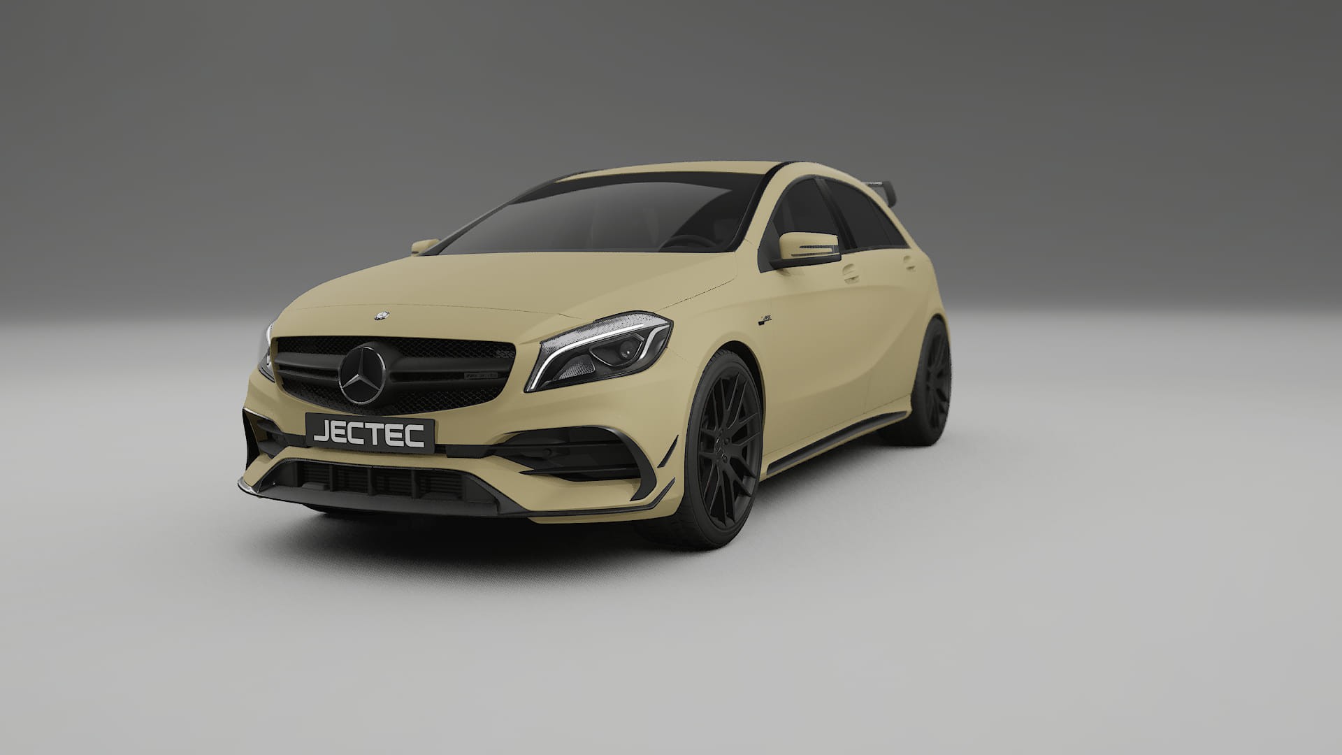 Mercedes A45 AMG W176 Film de Protecție pentru Vopsea TPU | SAND PPF cu Schimbare de Culoare – Kit Complet Predecupat