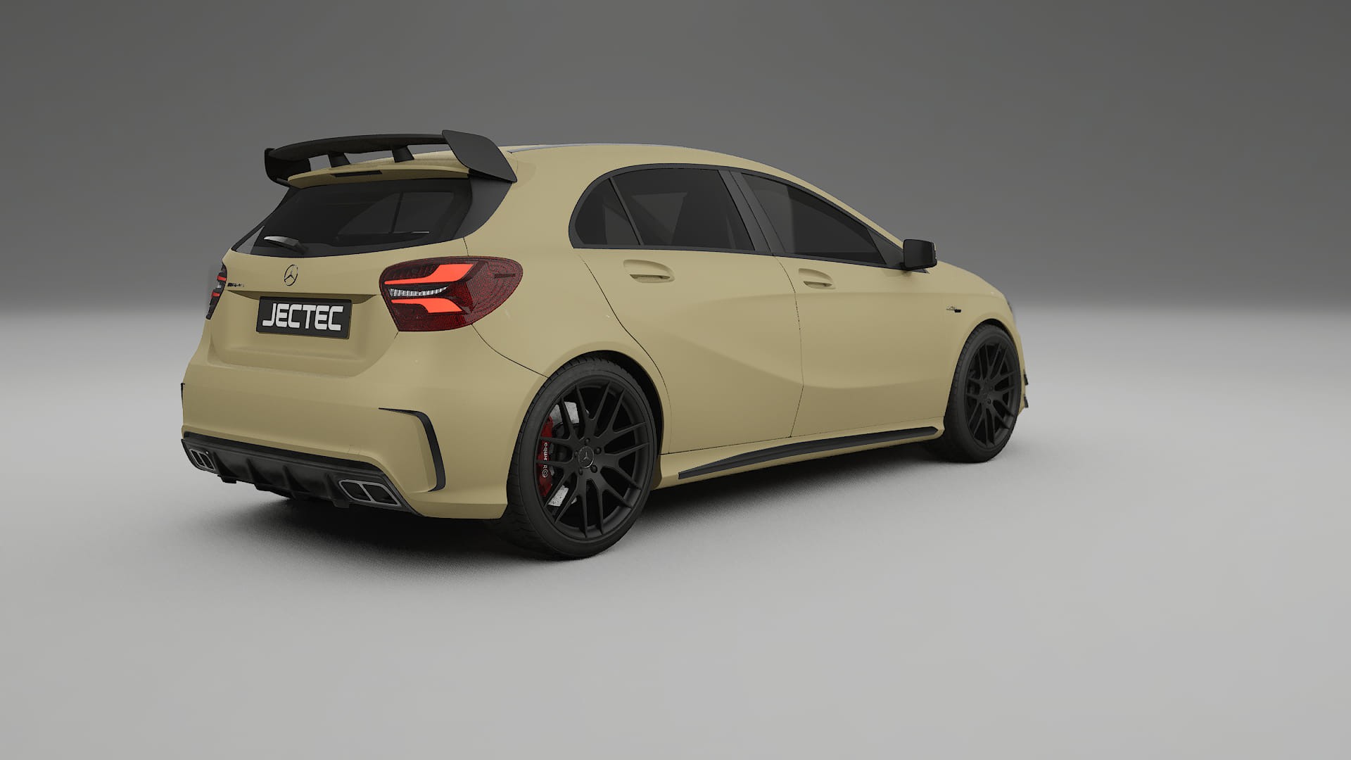 Mercedes A45 AMG W176 Film de Protecție pentru Vopsea TPU | SAND PPF cu Schimbare de Culoare – Kit Complet Predecupat