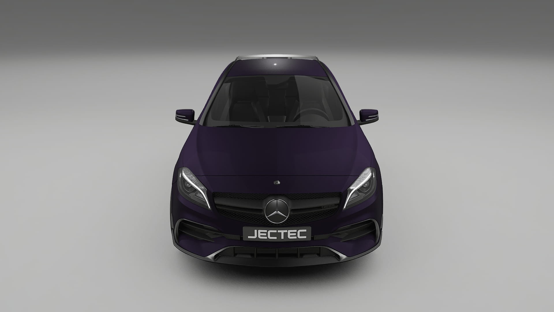 Mercedes A45 AMG W176 Film de Protecție pentru Vopsea TPU | VIOLET PPF cu Schimbare de Culoare – Kit Complet Predecupat