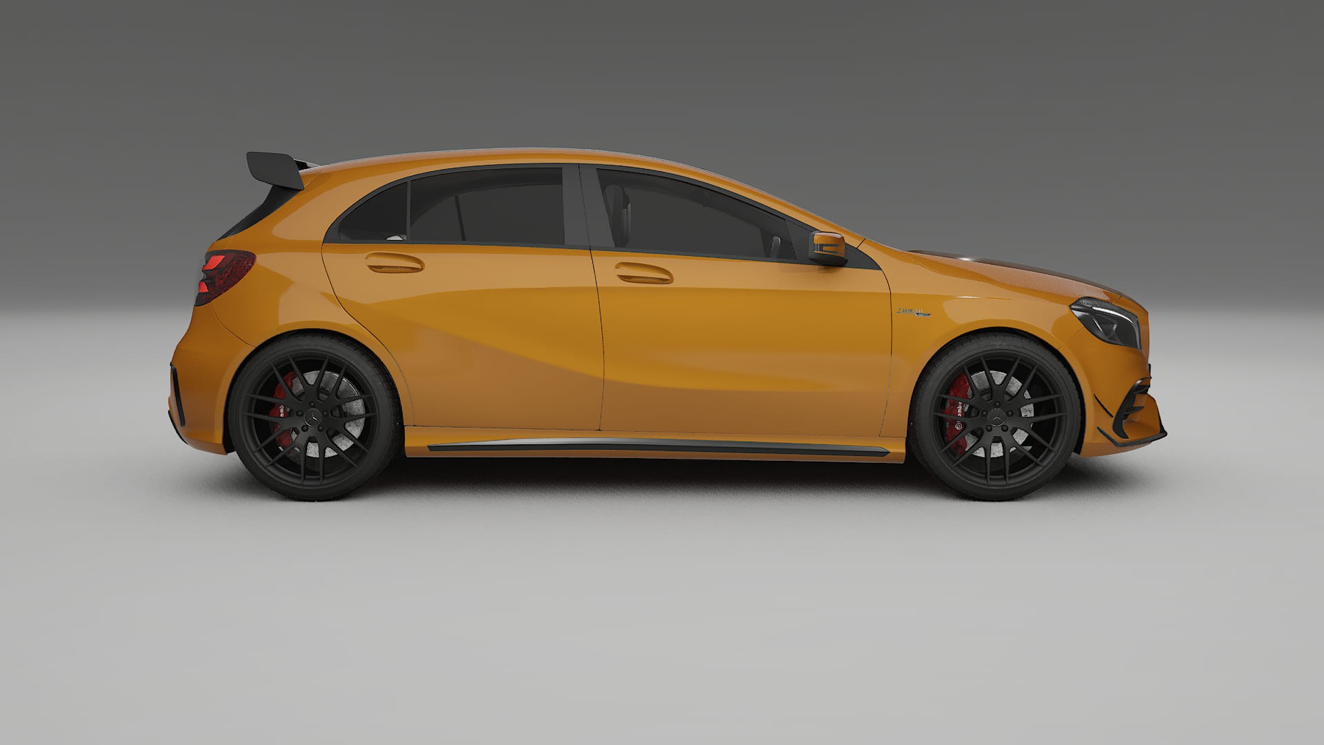 Mercedes A45 AMG W176 Film de Protecție pentru Vopsea TPU | DAISY PPF cu Schimbare de Culoare – Kit Complet Predecupat