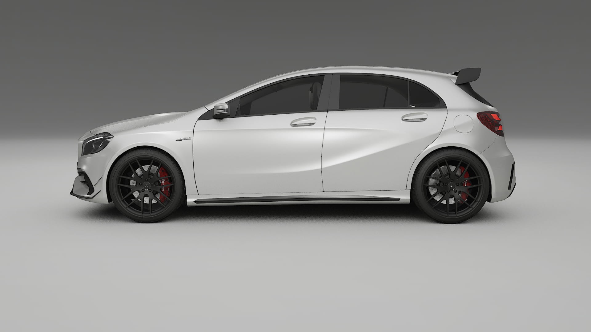 Mercedes A45 AMG W176 Film de Protecție pentru Vopsea TPU | OPAL PPF cu Schimbare de Culoare – Kit Complet Predecupat