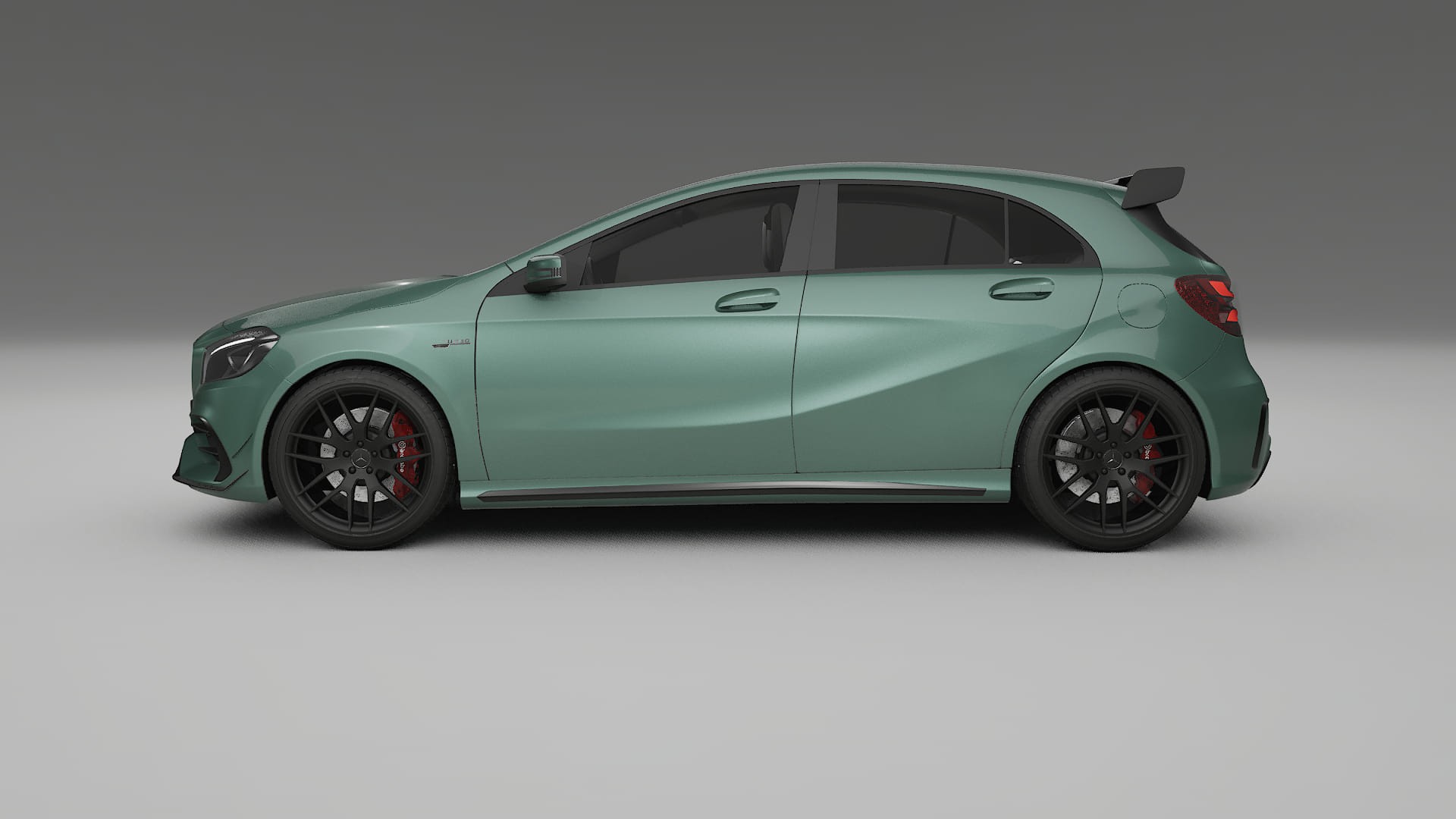 Mercedes A45 AMG W176 Film de Protecție pentru Vopsea TPU | EVERGREEN PPF cu Schimbare de Culoare – Kit Complet Predecupat