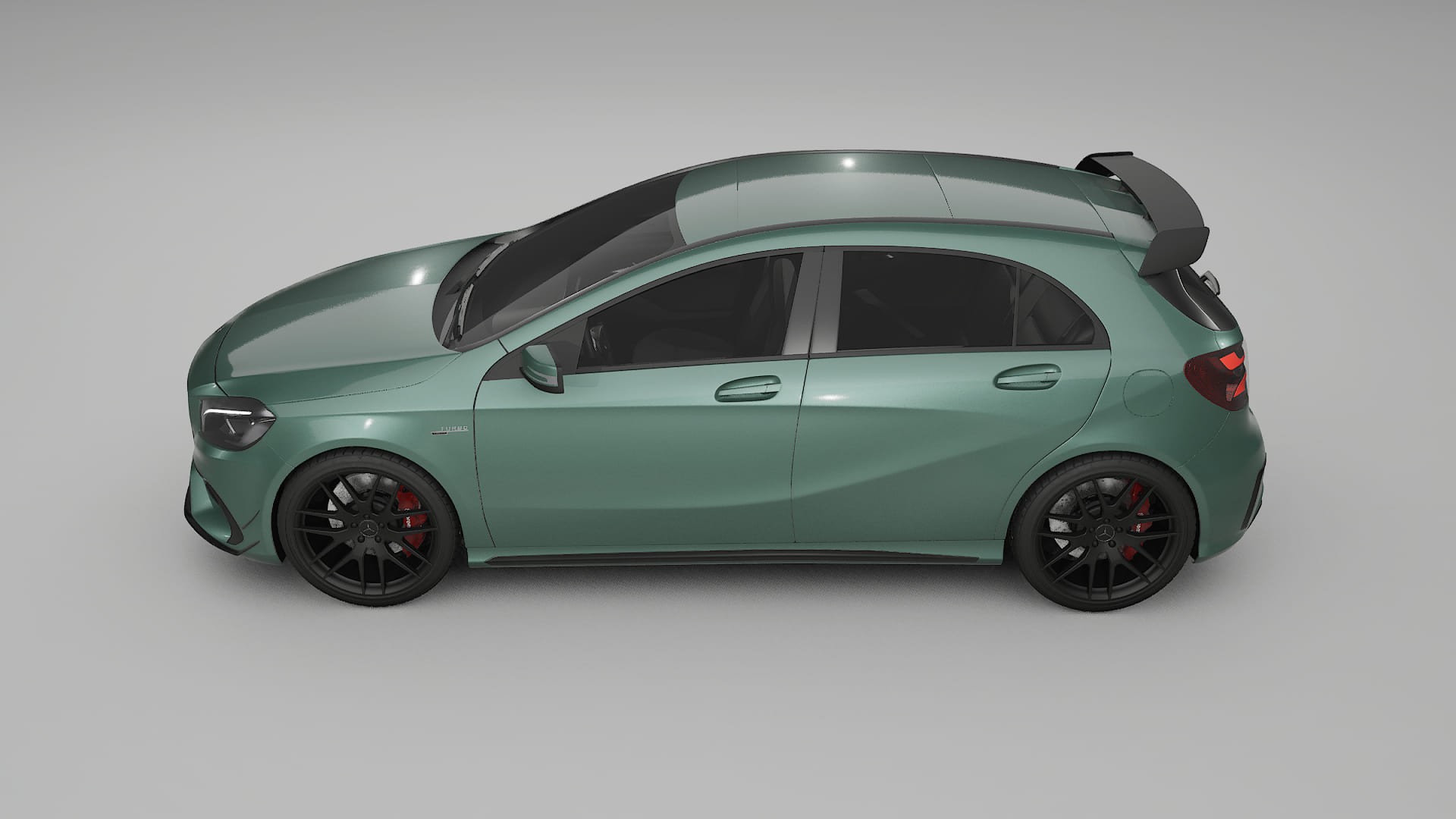 Mercedes A45 AMG W176 Film de Protecție pentru Vopsea TPU | EVERGREEN PPF cu Schimbare de Culoare – Kit Complet Predecupat