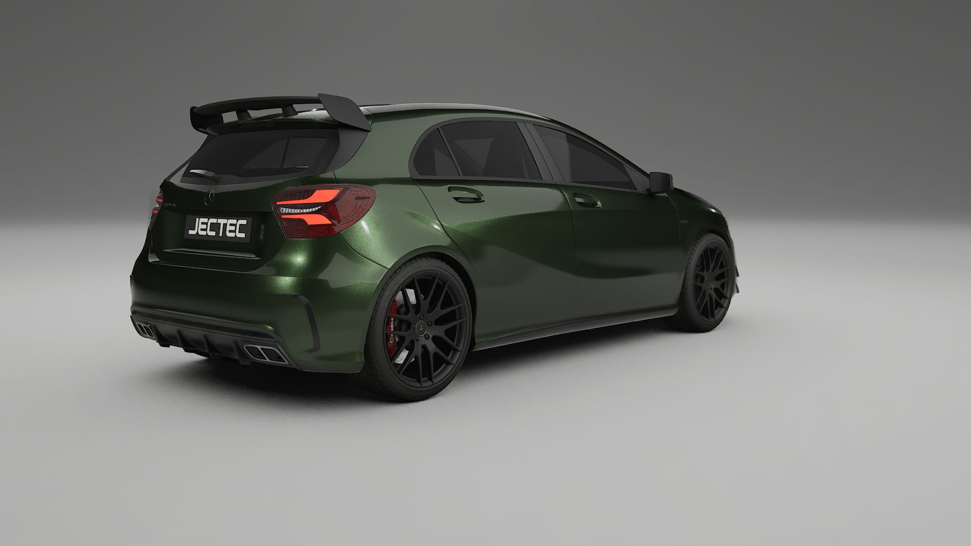 Mercedes A45 AMG W176 Film de Protecție pentru Vopsea TPU | LAGOON PPF cu Schimbare de Culoare – Kit Complet Predecupat