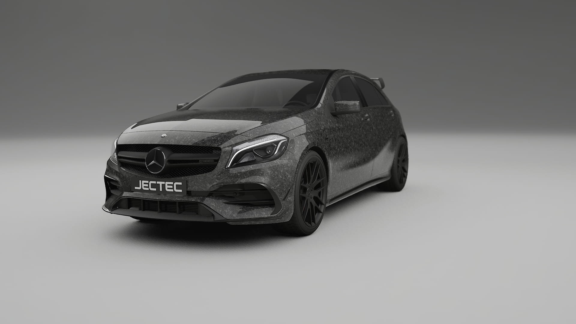 Mercedes A45 AMG W176 Film de Protecție pentru Vopsea TPU | FORGED S PPF cu Schimbare de Culoare – Kit Complet Predecupat