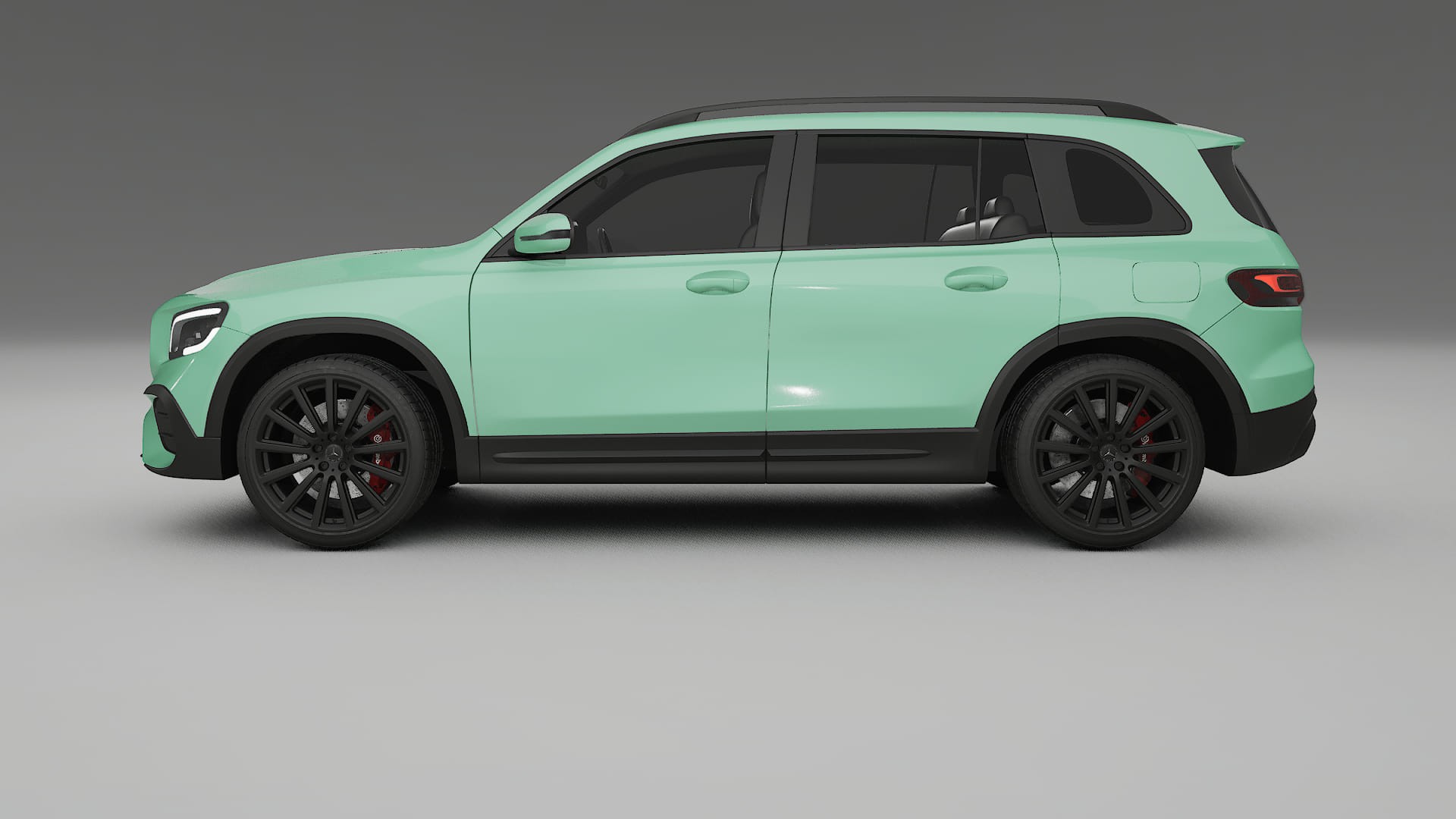 Mercedes AMG GLB Film de Protecție pentru Vopsea TPU | DUSTY PPF cu Schimbare de Culoare – Kit Complet Predecupat