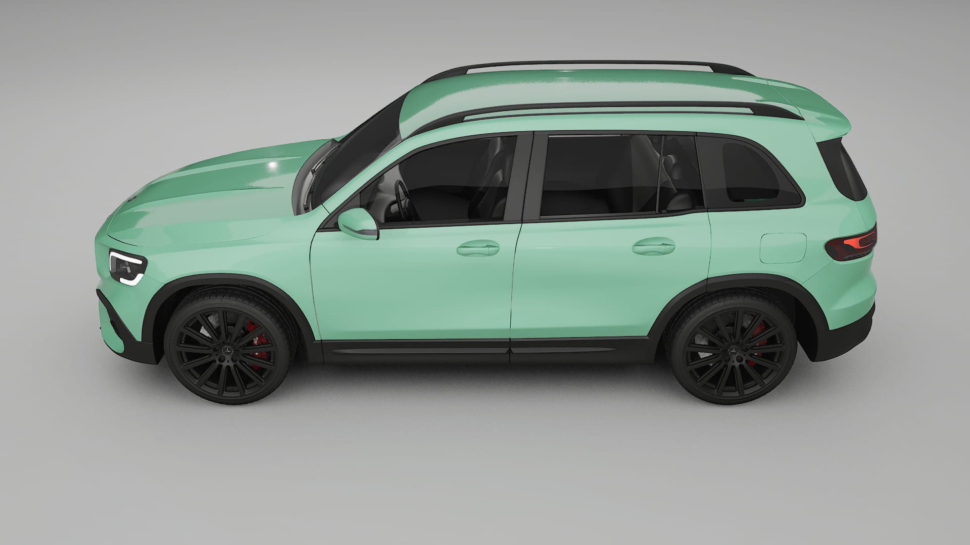 Mercedes AMG GLB Film de Protecție pentru Vopsea TPU | DUSTY PPF cu Schimbare de Culoare – Kit Complet Predecupat