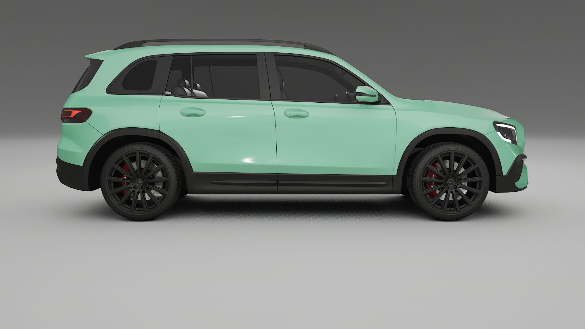 Mercedes AMG GLB Film de Protecție pentru Vopsea TPU | DUSTY PPF cu Schimbare de Culoare – Kit Complet Predecupat