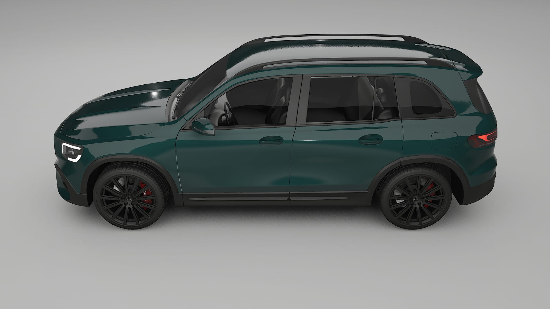 Mercedes AMG GLB Film de Protecție pentru Vopsea TPU | INFERNO PPF cu Schimbare de Culoare – Kit Complet Predecupat