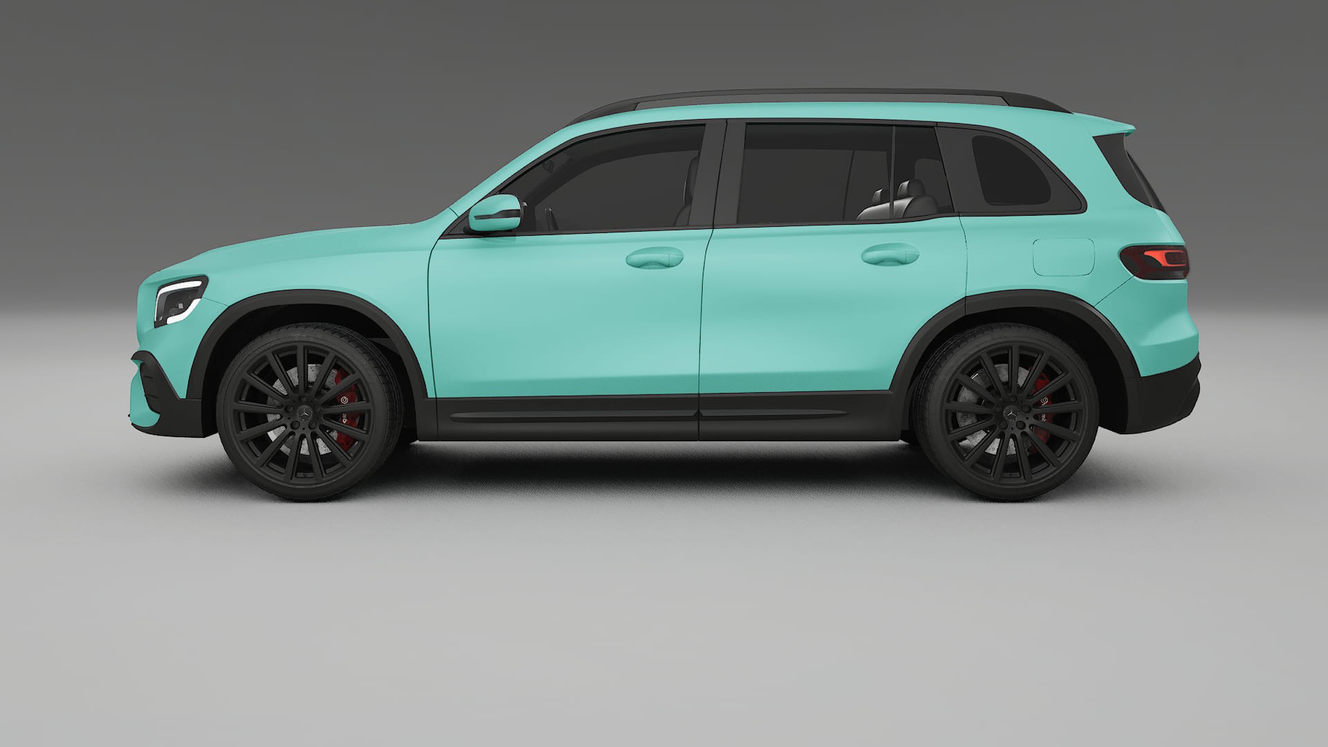 Mercedes AMG GLB Film de Protecție pentru Vopsea TPU | FROST PPF cu Schimbare de Culoare – Kit Complet Predecupat