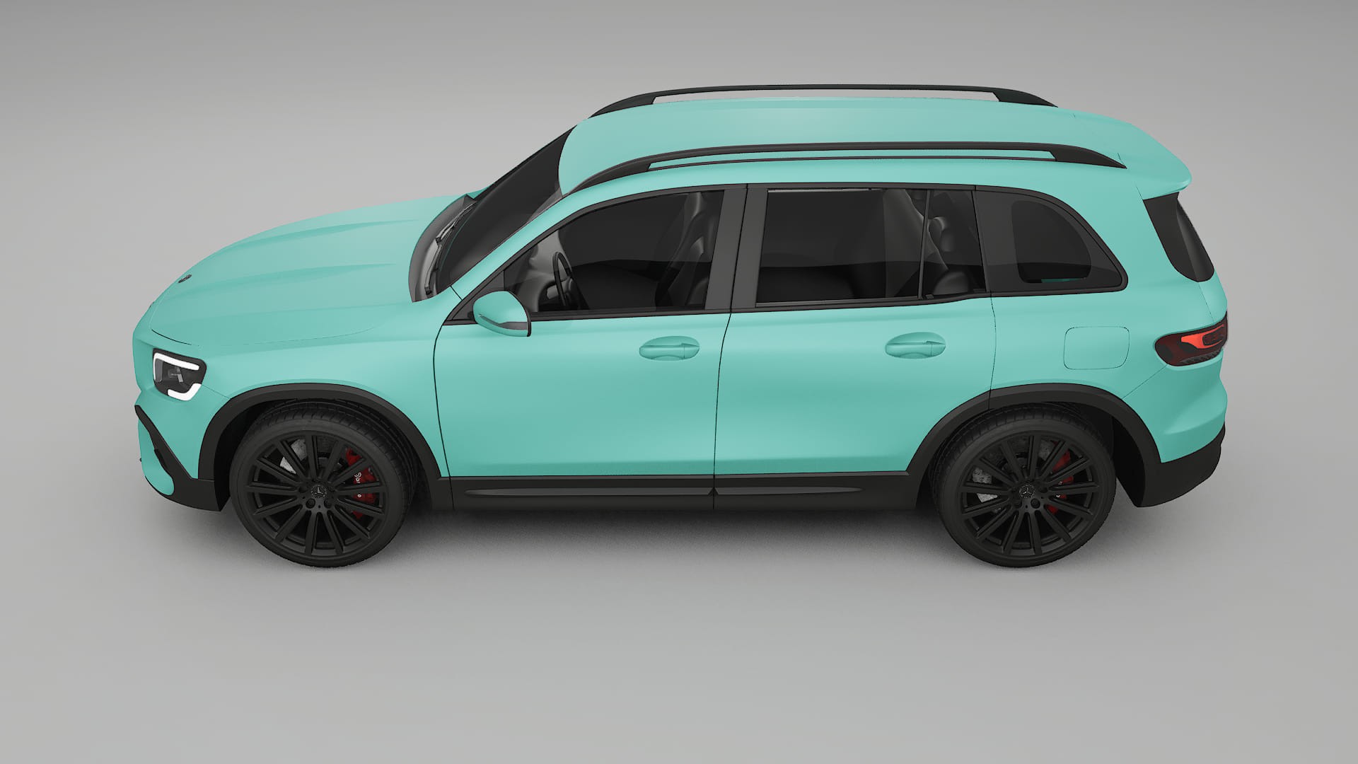 Mercedes AMG GLB Film de Protecție pentru Vopsea TPU | FROST PPF cu Schimbare de Culoare – Kit Complet Predecupat