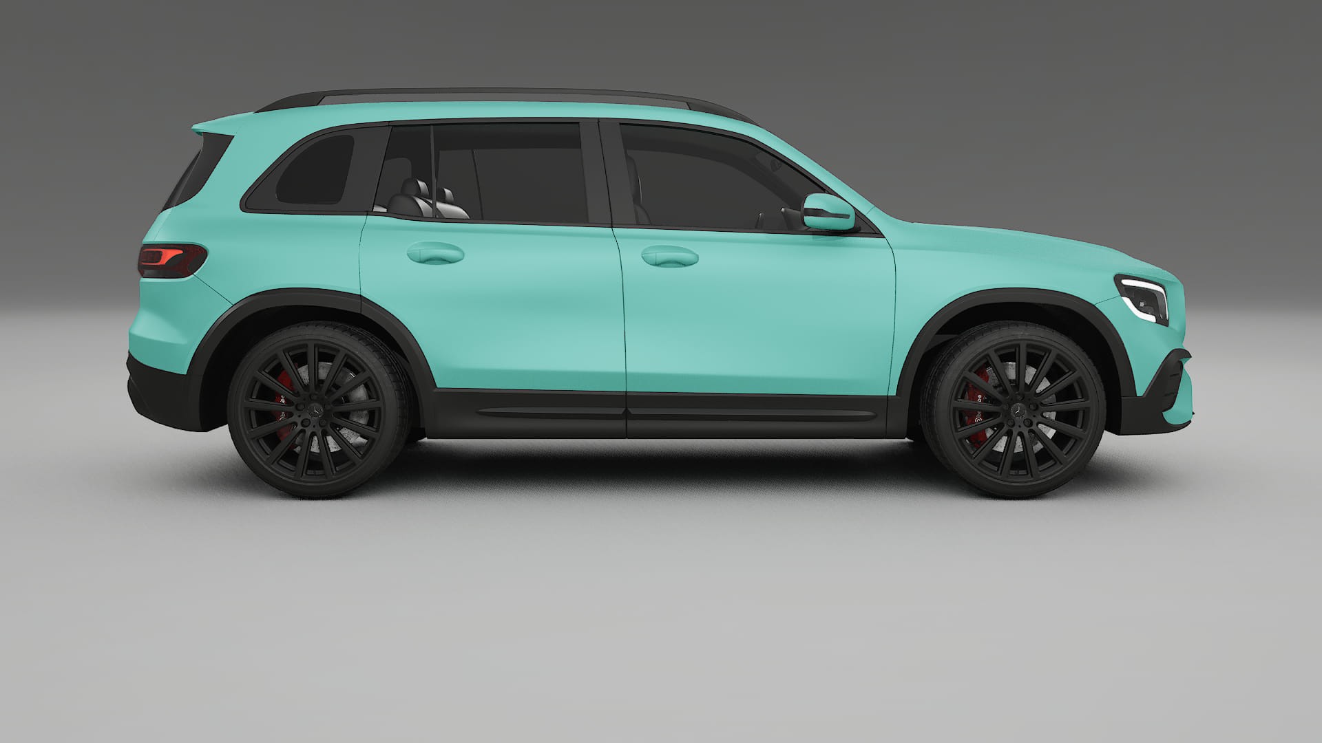 Mercedes AMG GLB Film de Protecție pentru Vopsea TPU | FROST PPF cu Schimbare de Culoare – Kit Complet Predecupat