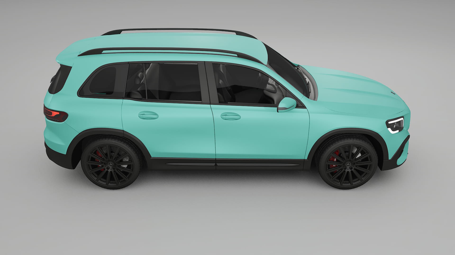 Mercedes AMG GLB Film de Protecție pentru Vopsea TPU | FROST PPF cu Schimbare de Culoare – Kit Complet Predecupat