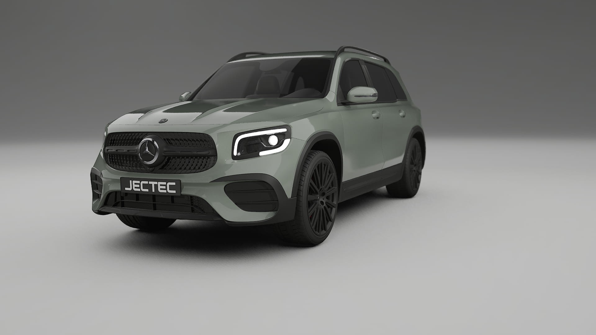 Mercedes AMG GLB Film de Protecție pentru Vopsea TPU | SLATE PPF cu Schimbare de Culoare – Kit Complet Predecupat