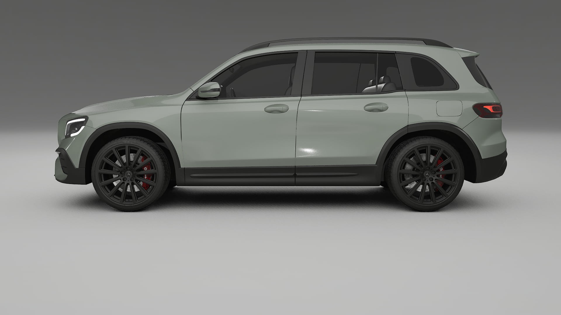 Mercedes AMG GLB Film de Protecție pentru Vopsea TPU | SLATE PPF cu Schimbare de Culoare – Kit Complet Predecupat