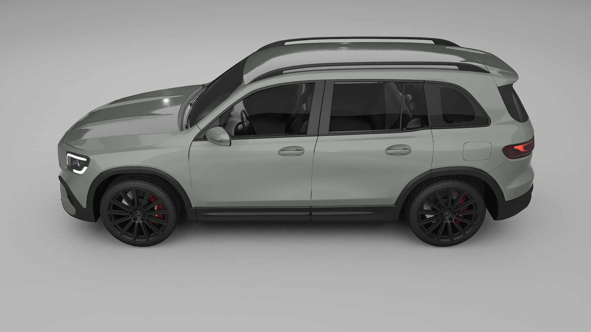 Mercedes AMG GLB Film de Protecție pentru Vopsea TPU | SLATE PPF cu Schimbare de Culoare – Kit Complet Predecupat