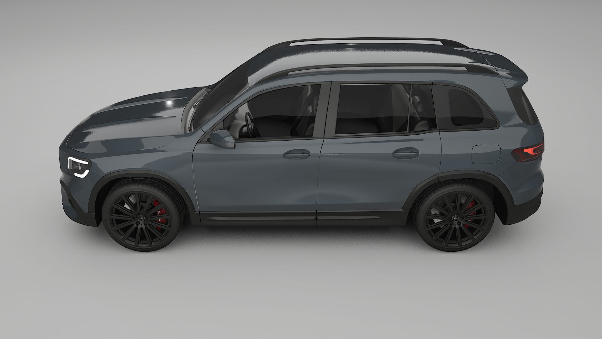 Mercedes AMG GLB Film de Protecție pentru Vopsea TPU | GRANITE PPF cu Schimbare de Culoare – Kit Complet Predecupat