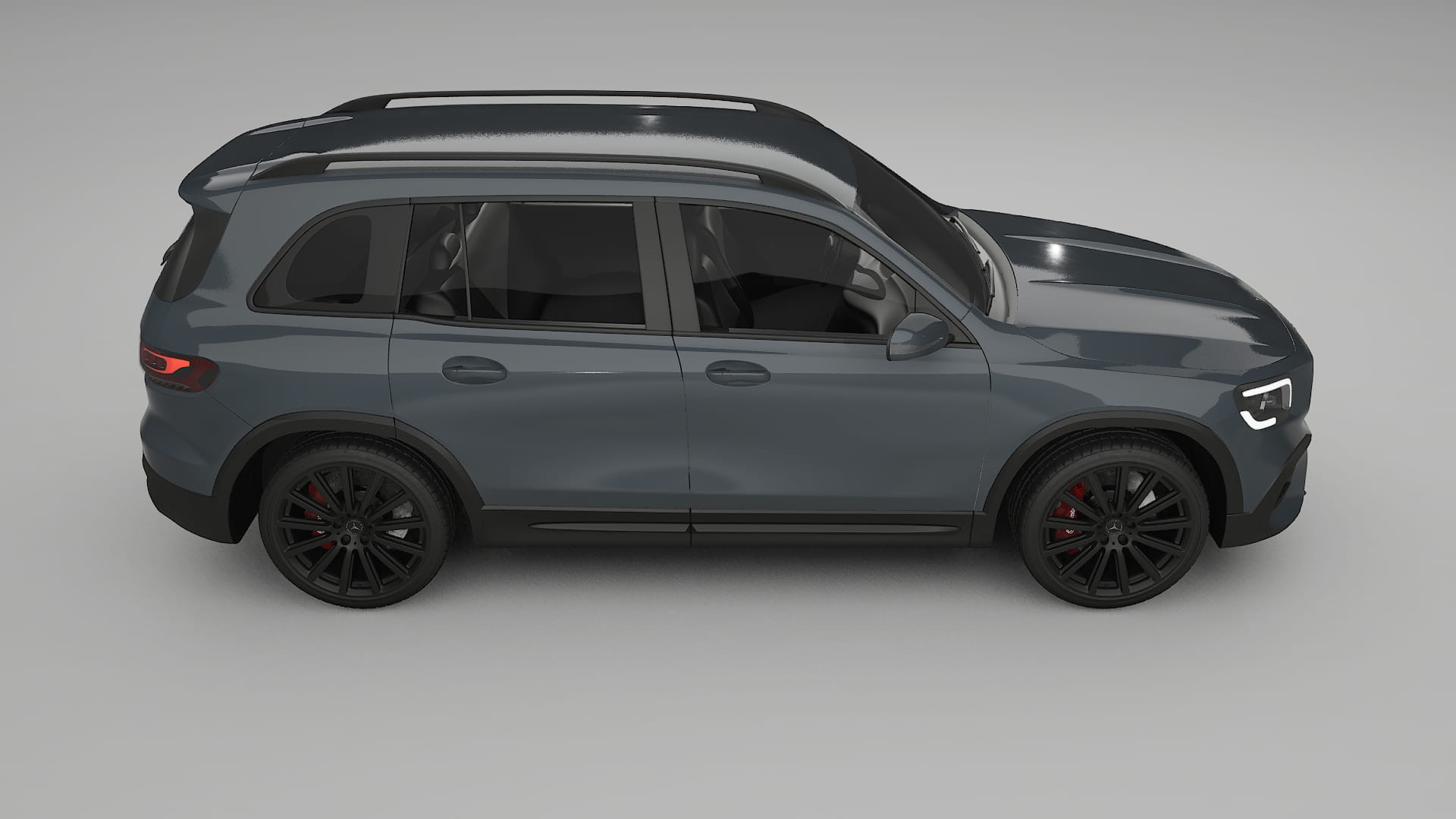 Mercedes AMG GLB Film de Protecție pentru Vopsea TPU | GRANITE PPF cu Schimbare de Culoare – Kit Complet Predecupat