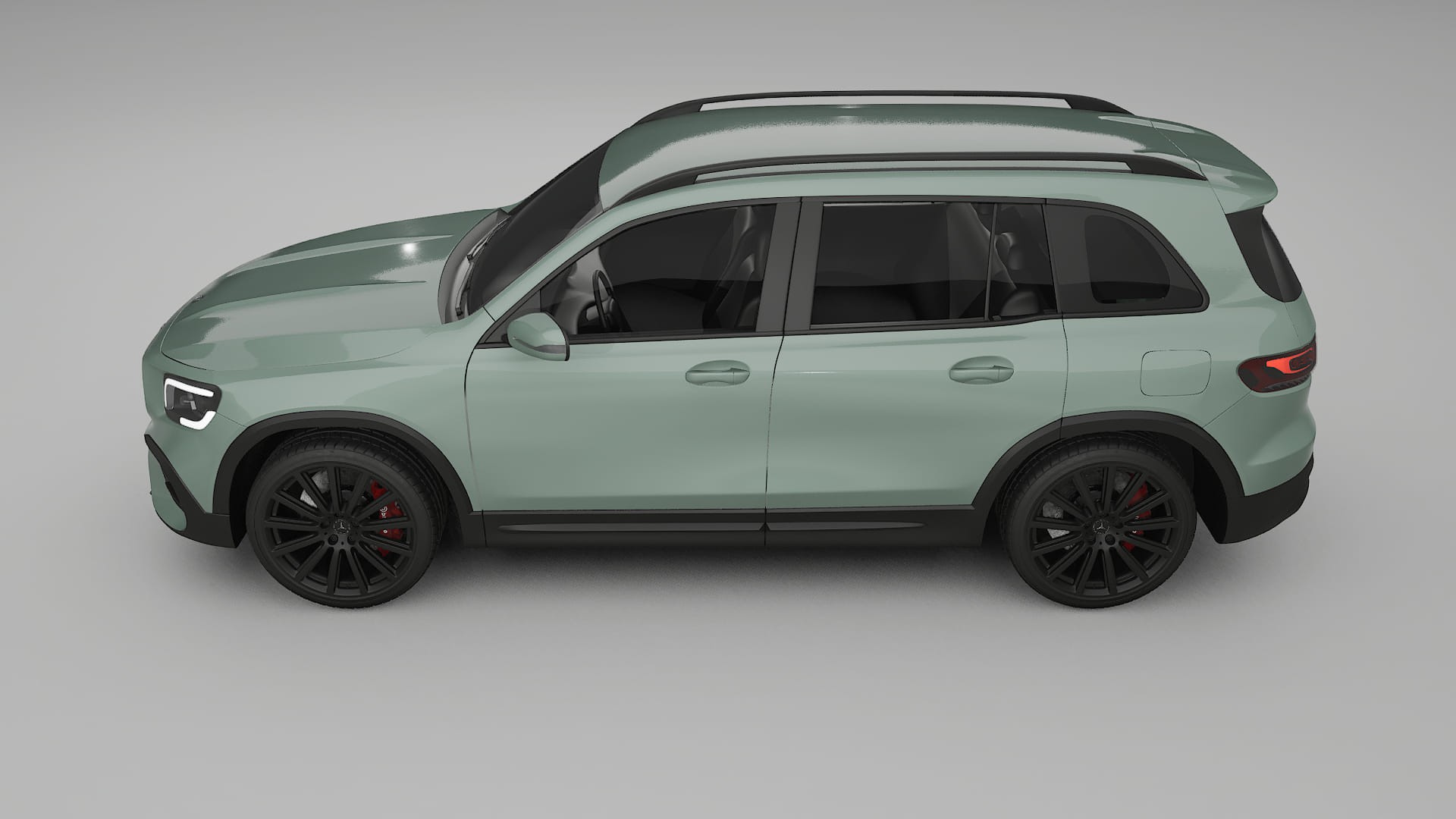 Mercedes AMG GLB Film de Protecție pentru Vopsea TPU | CINDER PPF cu Schimbare de Culoare – Kit Complet Predecupat